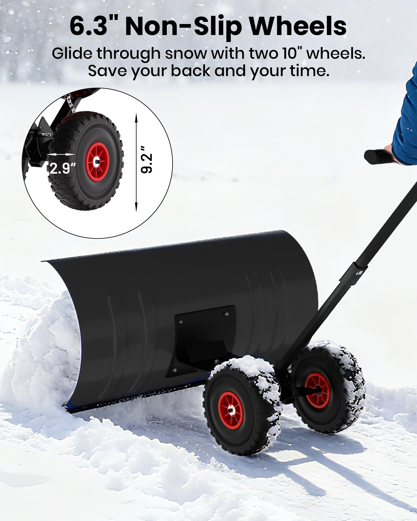 Garvee JXNAG-PPG-33YEM59B Snow-Shovels - View #5
