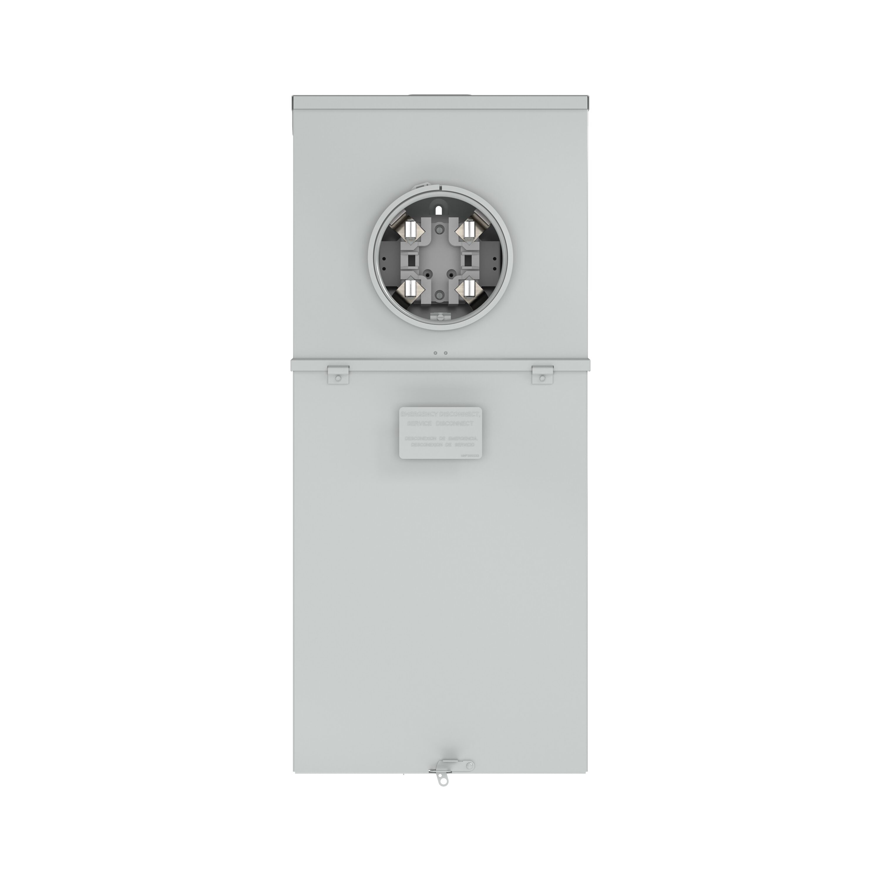ABB PAMS820TRNCS ReliaHome 200 -Amp 8 -Spaces 16 -Circuit Outdoor Main Breaker Meter Combo Plug-On Neutral Load Center