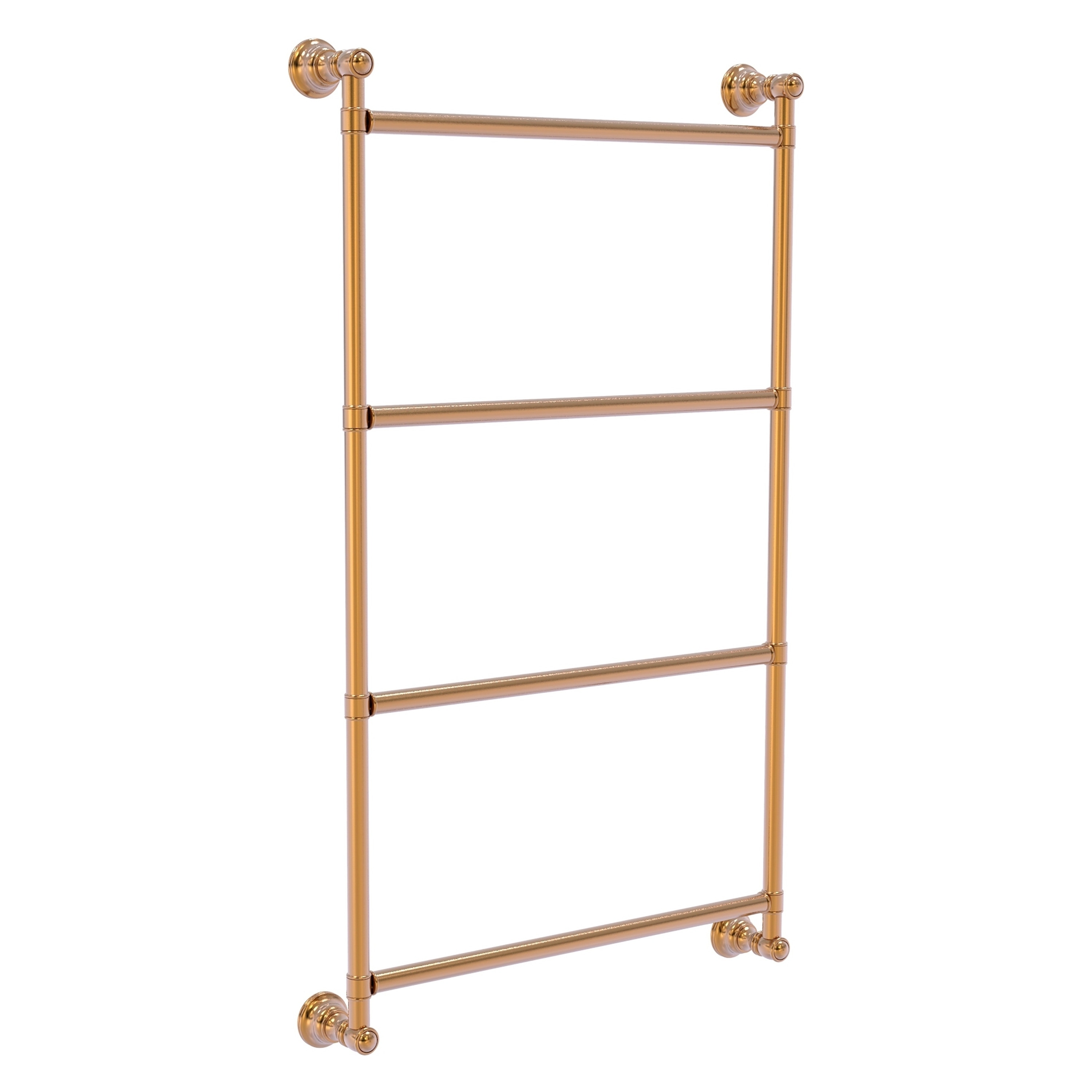 Allied Brass CL-28-24-BBR Carolina 24-in double Brushed Bronze Wall mount Double Towel Bar