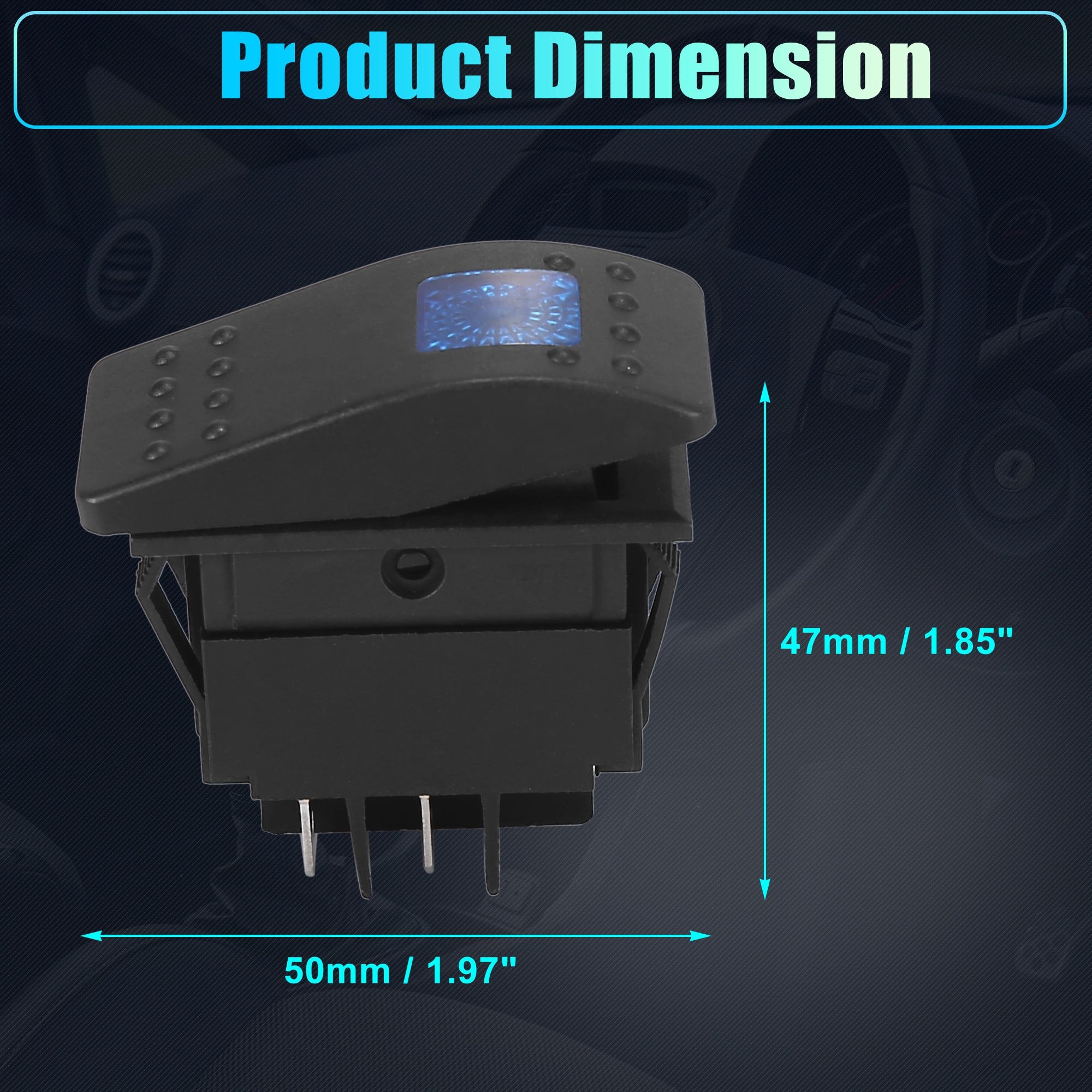 Unique Bargains S25120900UX4786 Automotive-Hardware - View #5