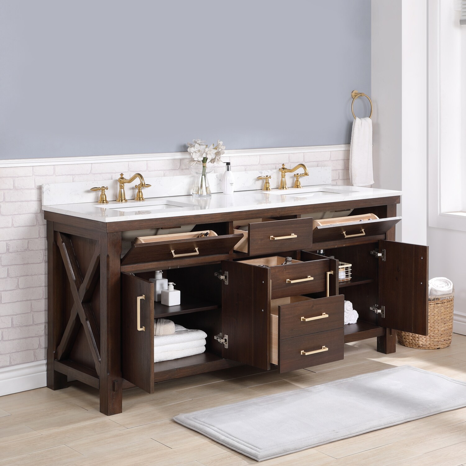 Vinnova 701872-DW-WS-NM Bath-Vanity-Combo - View #6