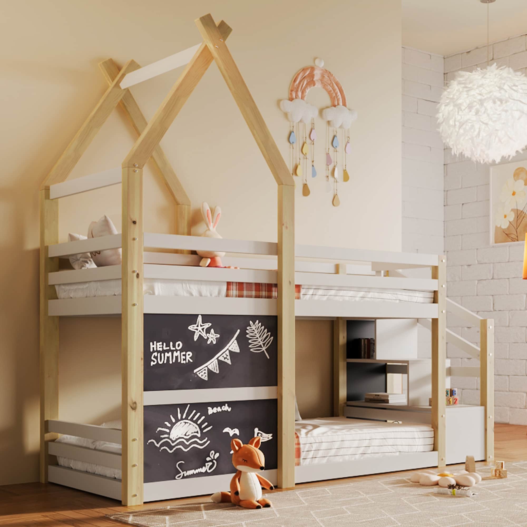 SINOFURN SYC470003WT Bunk-Beds - View #19