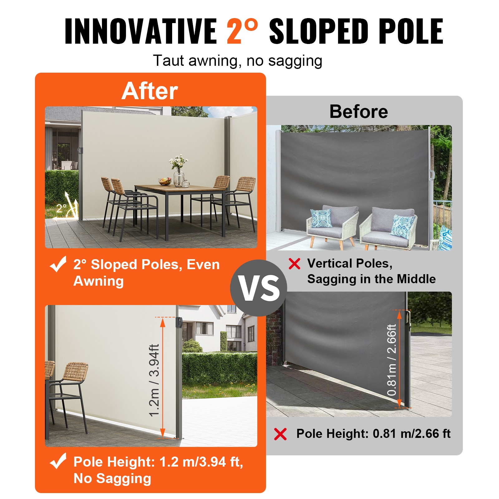 VEVOR KSSCP200X600HPSZPV0 awnings - View #7