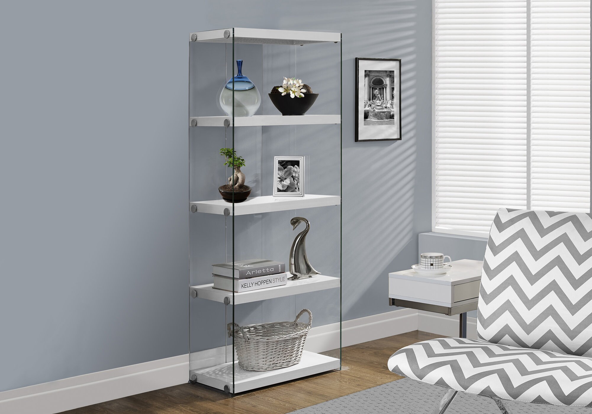 Monarch Specialties I 3289 bookcases - View #2