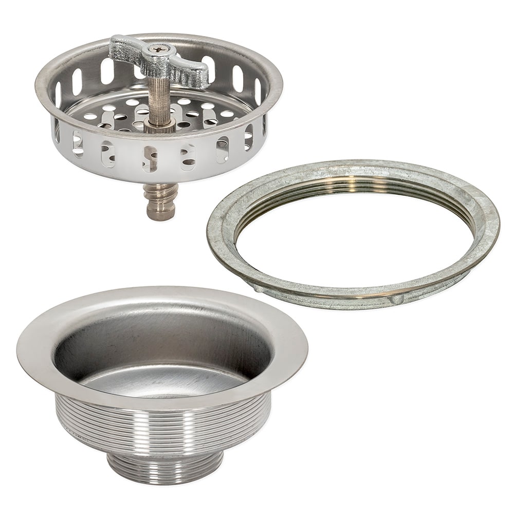 Eastman 4 In Stainless Steel Rust Resistant Strainer With Lock Mount Included 30011 At 6072