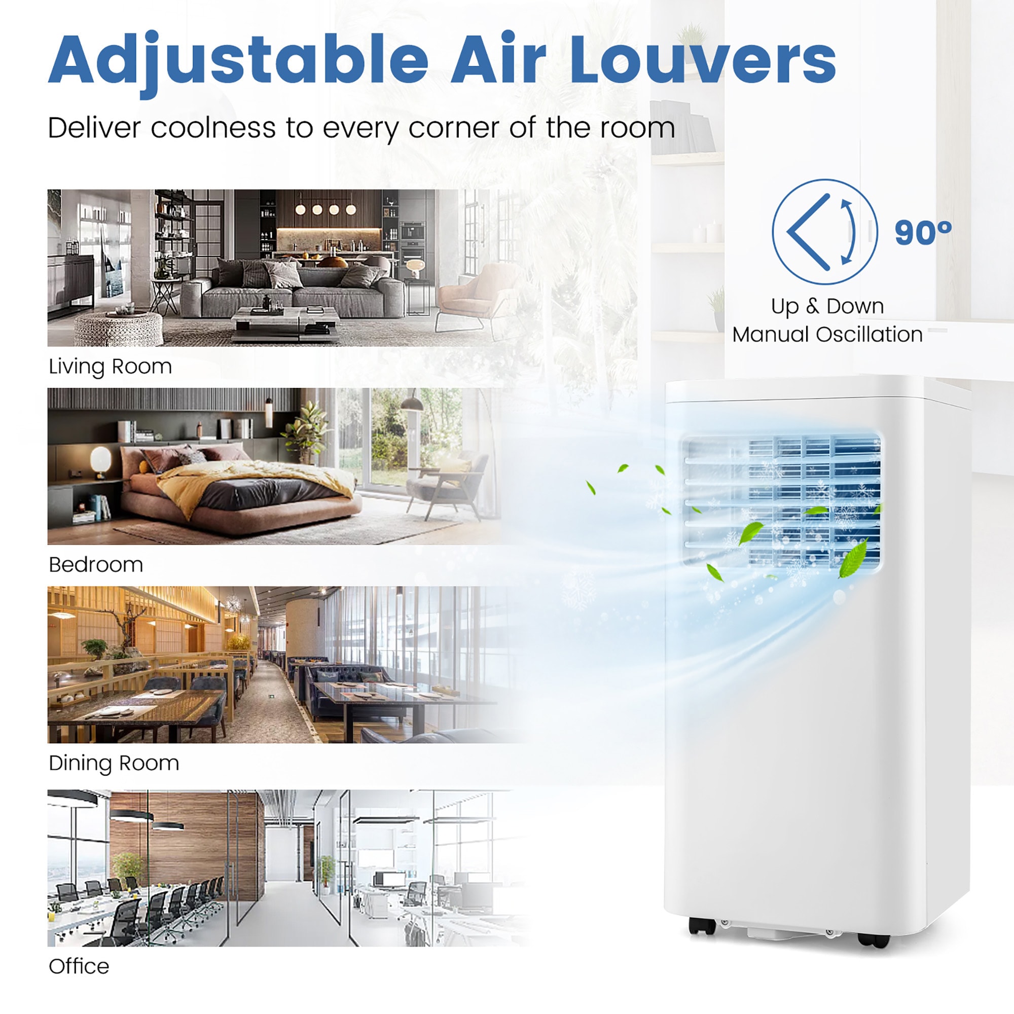 Costway LWS00211 Portable-Air-Conditioners - View #7