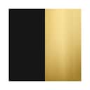 Black / Polished Gold