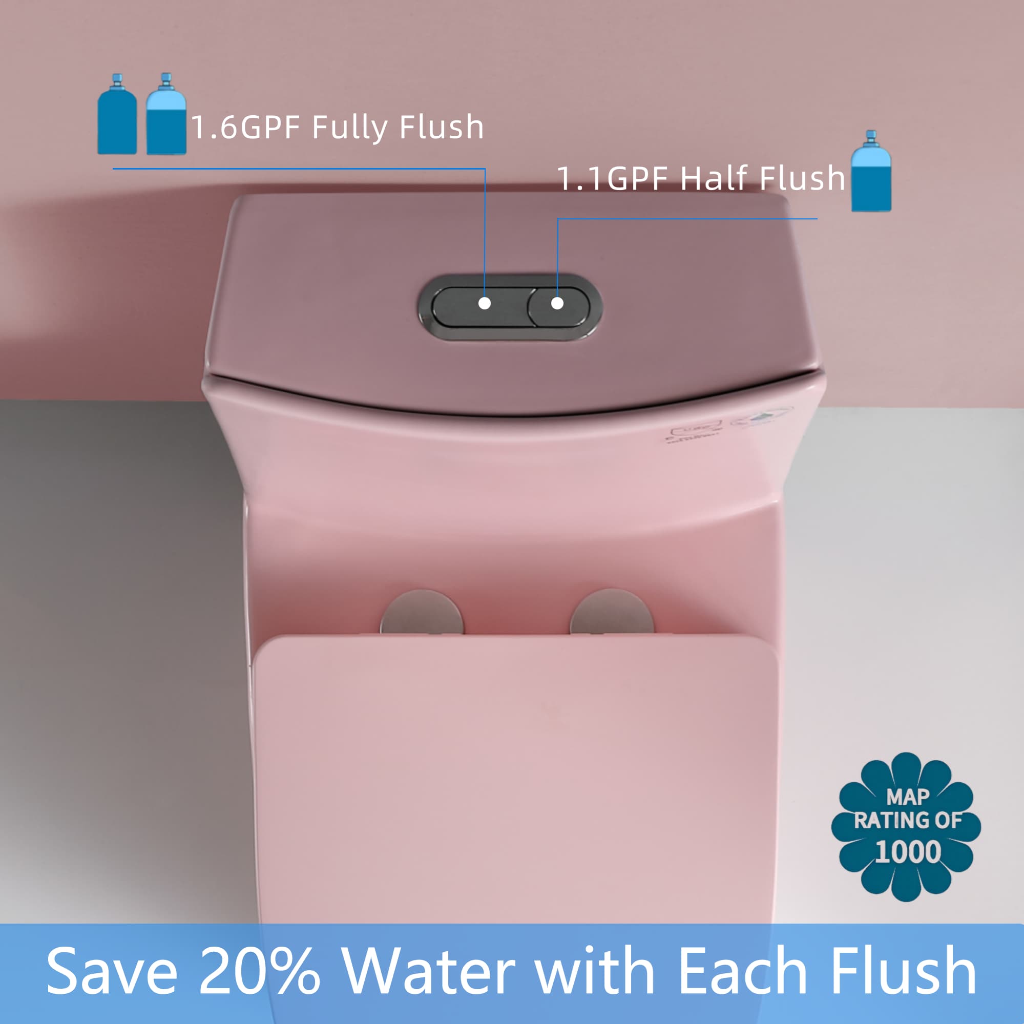 WELLFOR GIJ-TOL23T01-RS toilets - View #5