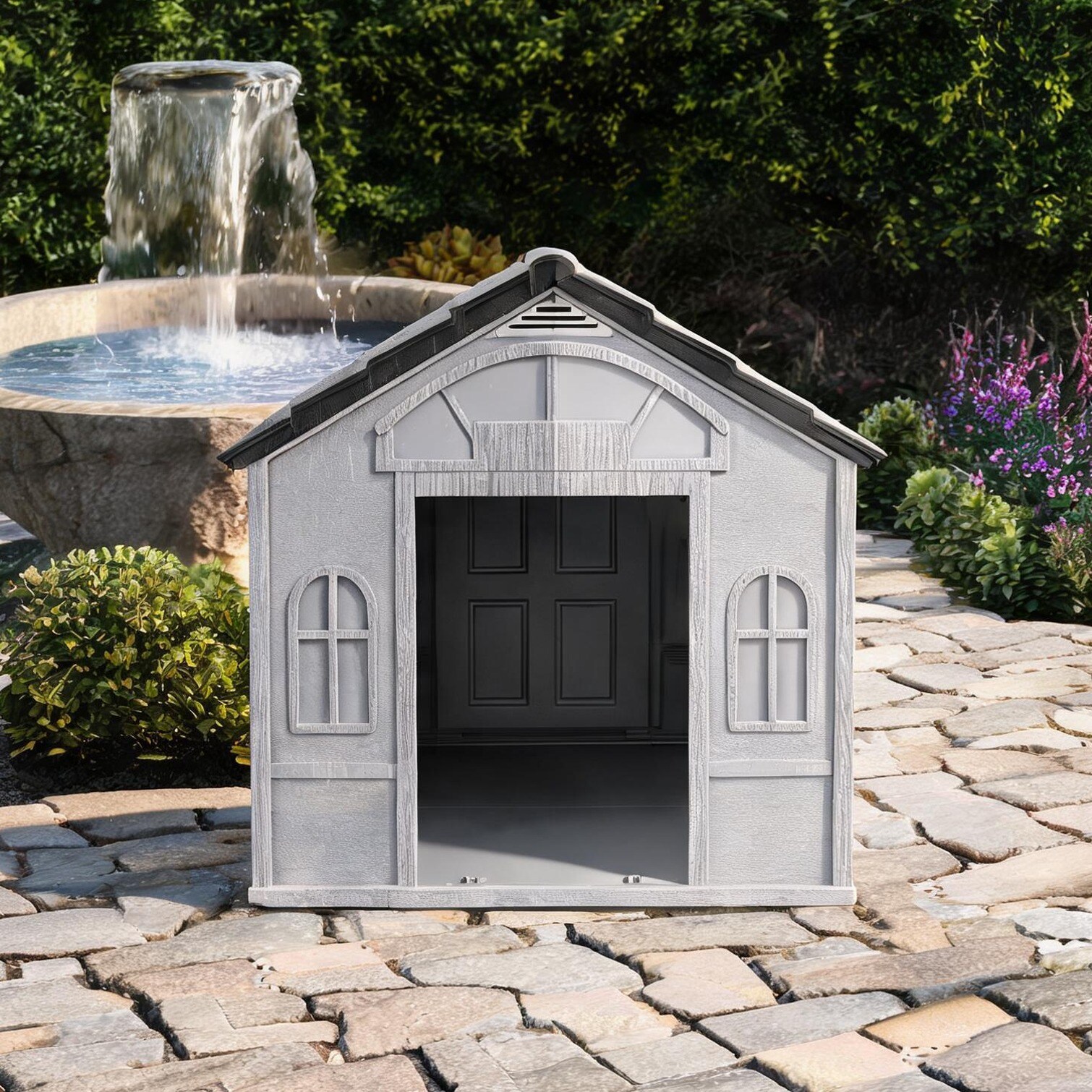 BBabe Dog House - Pp Pet Supplies Pet Daily for Outdoor Space with ...