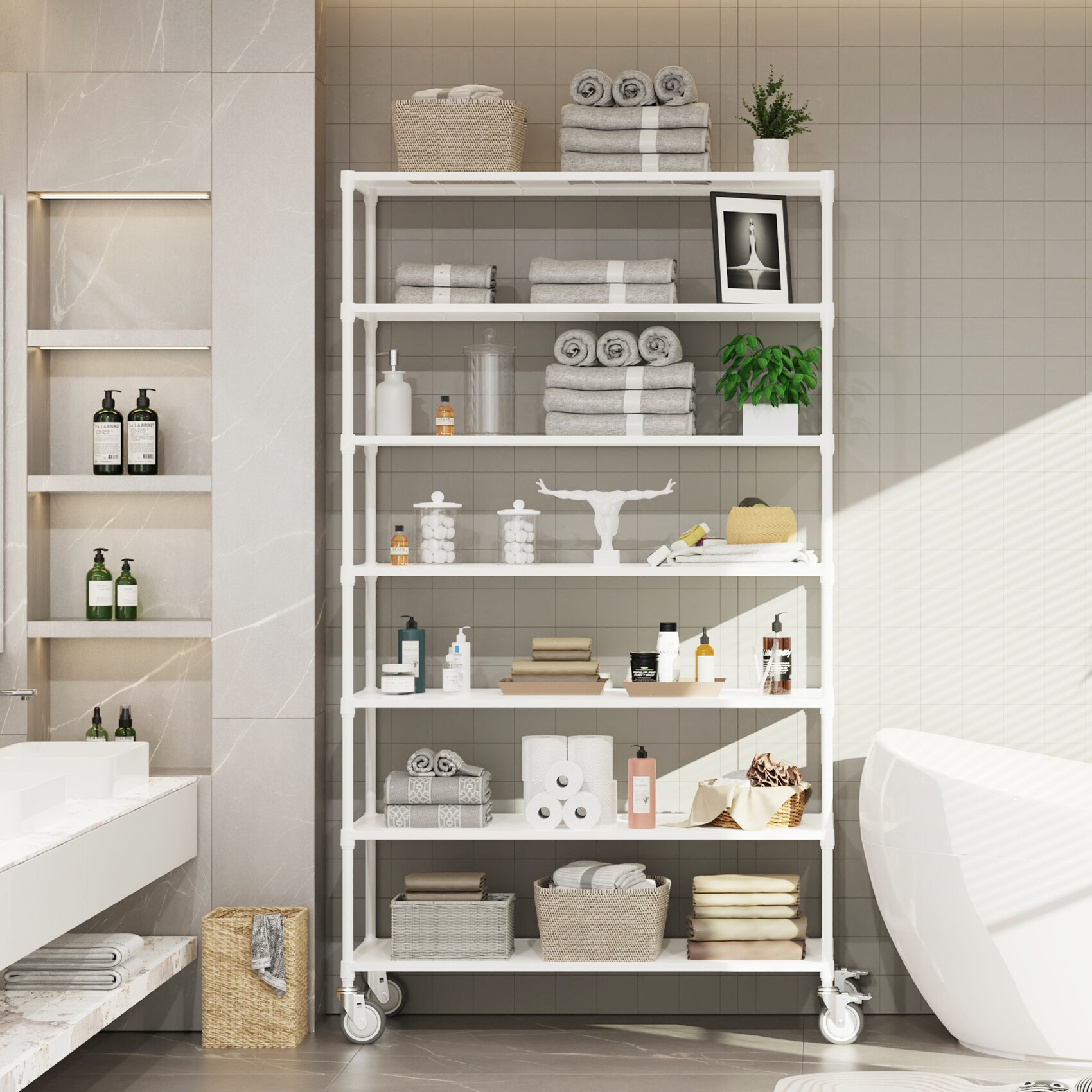 Kahomvis LIKE-QPS4-516 Free-Standing-Shelving - View #4
