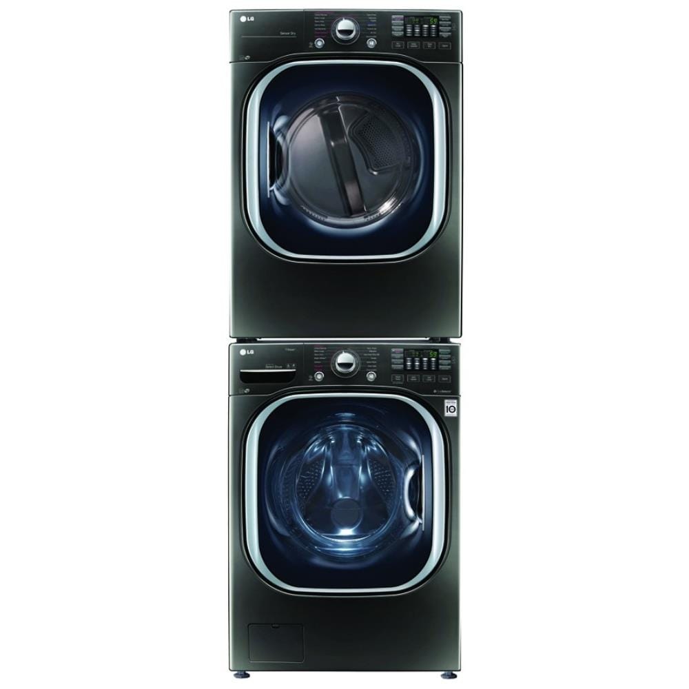 LG TWINWash Compatible 4.5-cu ft High Efficiency Stackable Steam Cycle ...