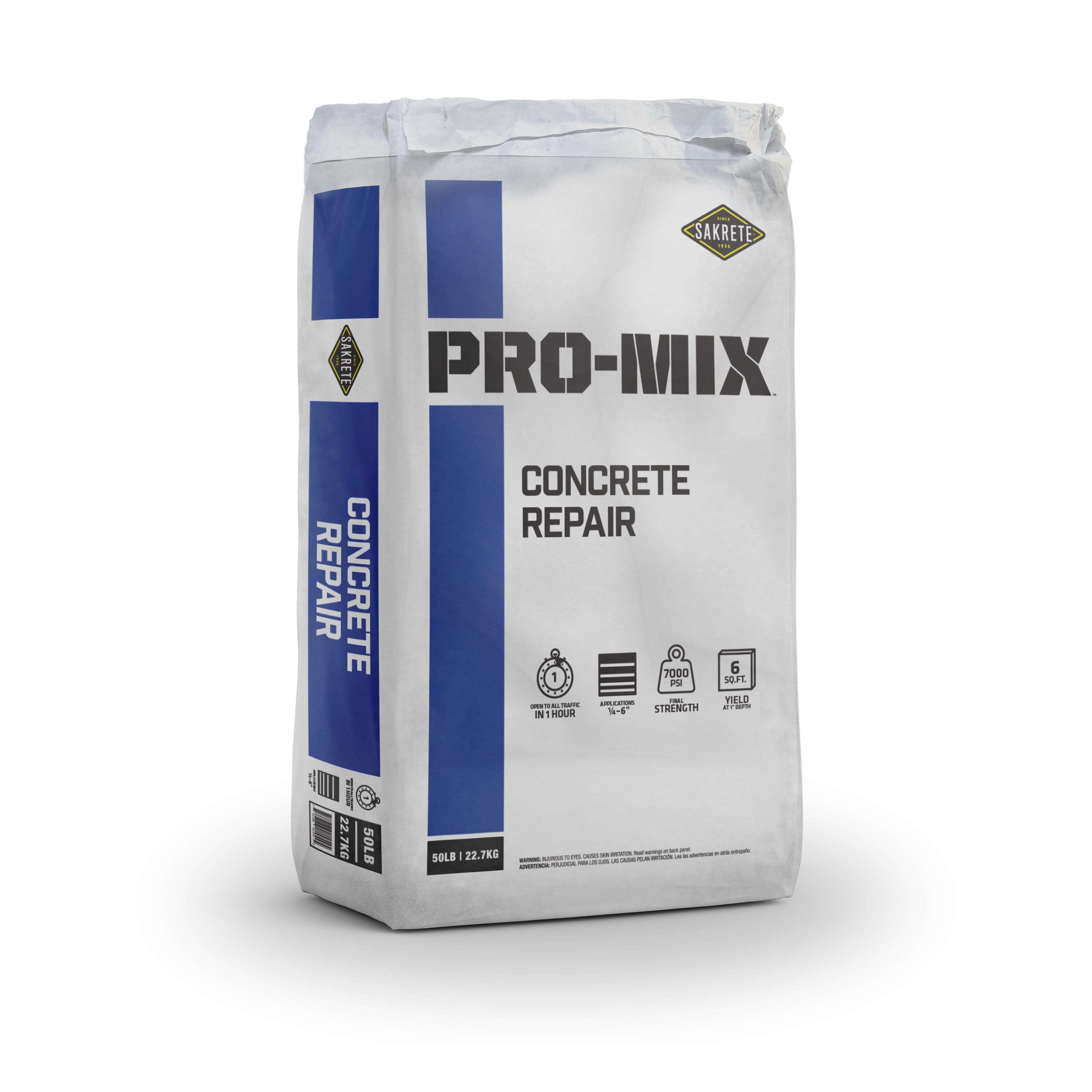 Sakrete Pro Mix Fast Setting 50-lb Repair in the Concrete & Mortar