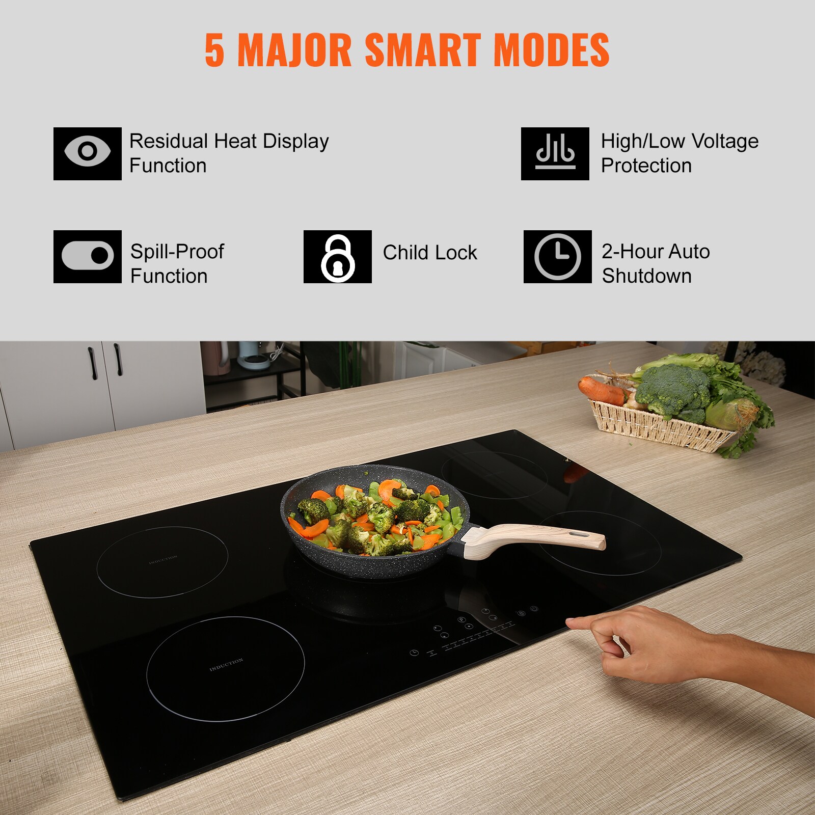 VEVOR SCQRSDC5369200291V4 Induction-Cooktops - View #5