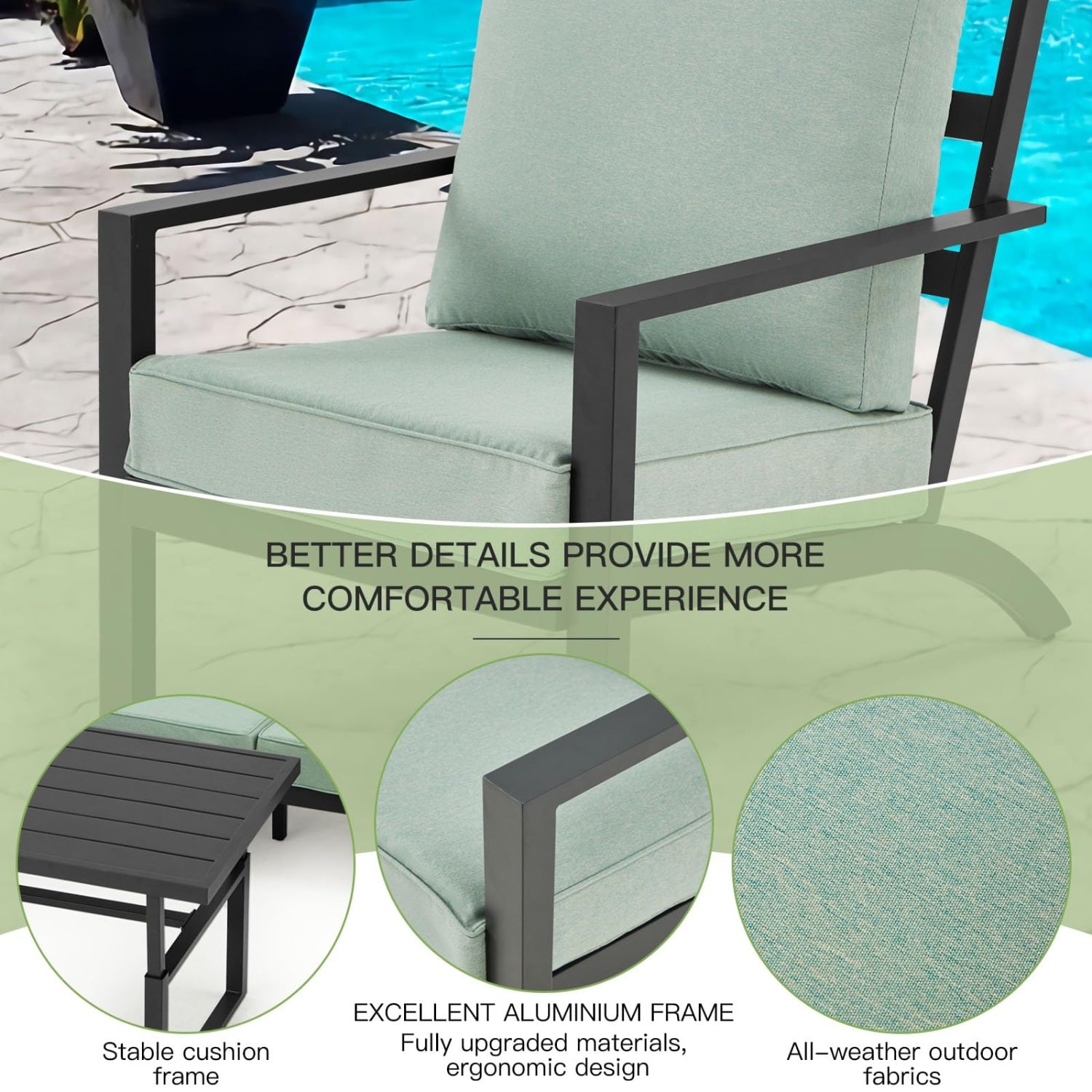 AECOJOY 16299GN-LS01 Patio-Sofas-Daybeds - View #5