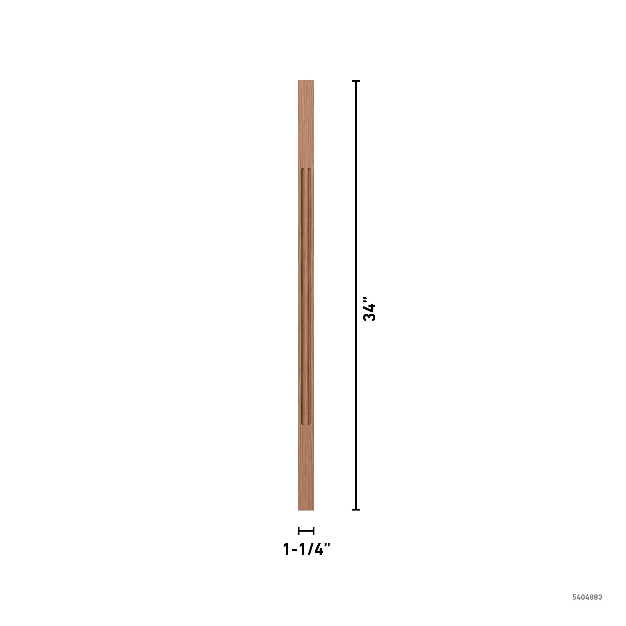 L.J. Smith Stair Systems LJF-5060-WO 34 Interior-Stairpart-Balusters - View #4