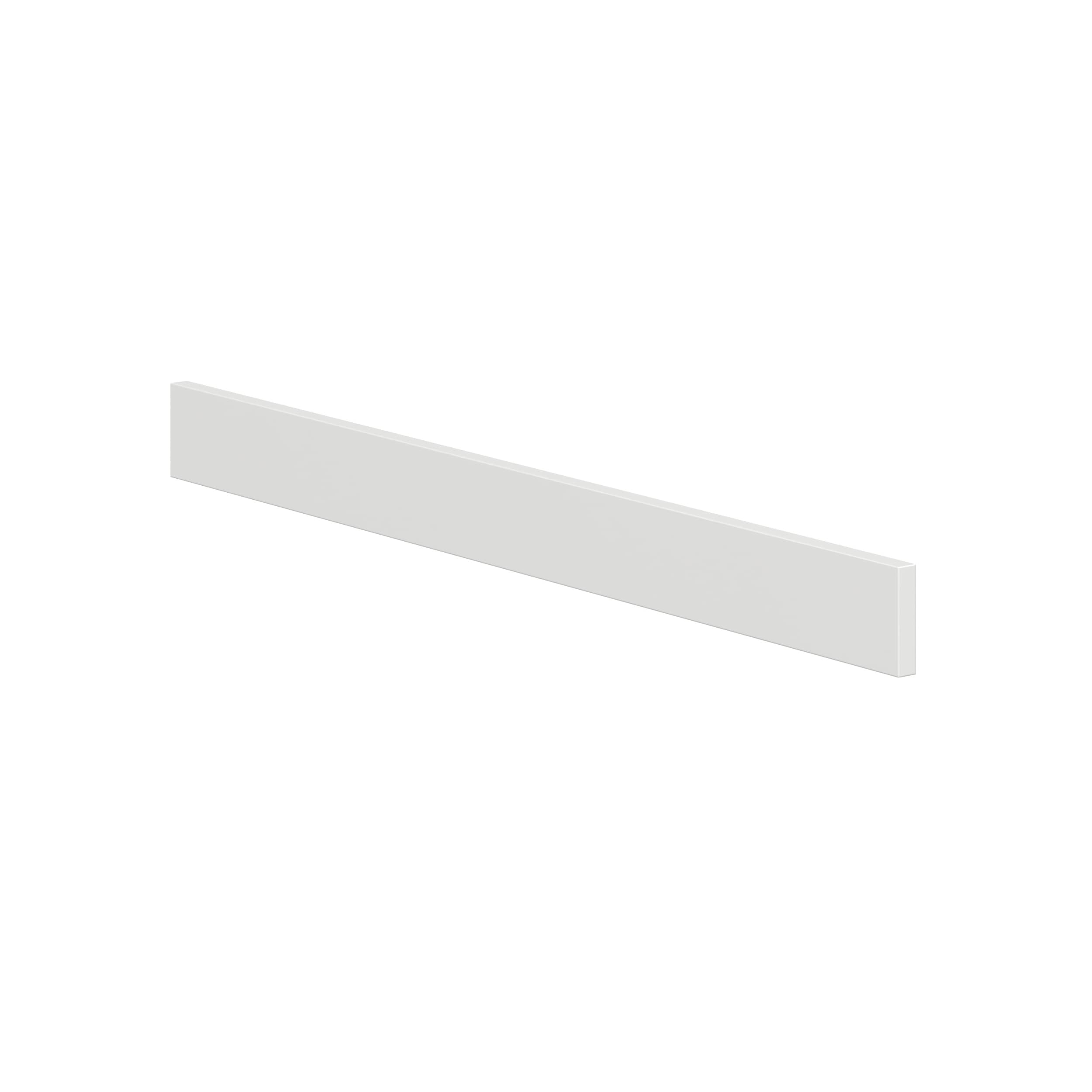Hugo&Borg DSF335-RI Riviera Cabinet Fill Strip 3-in W x 35-in H x 0.75-in D Bright White Painted