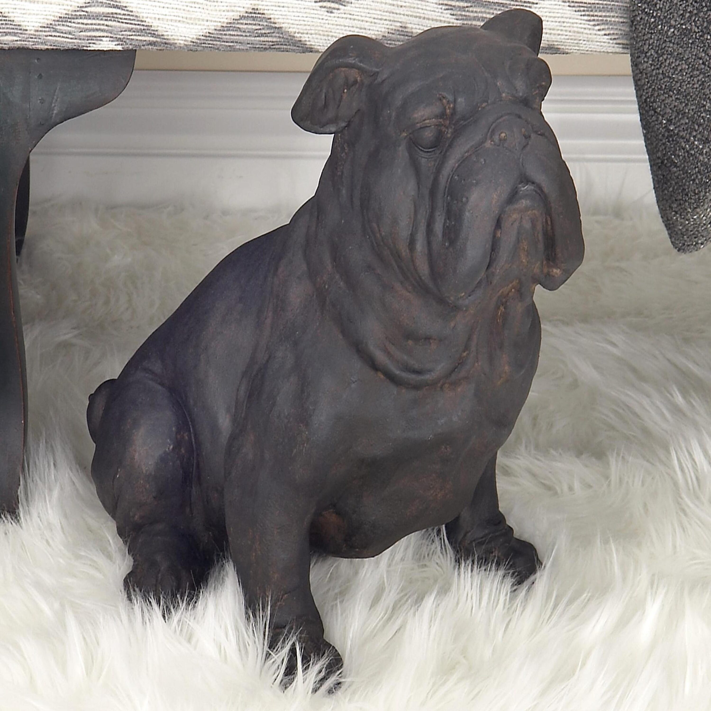 Grayson Lane 44718 Black Stone Modern Sculpture