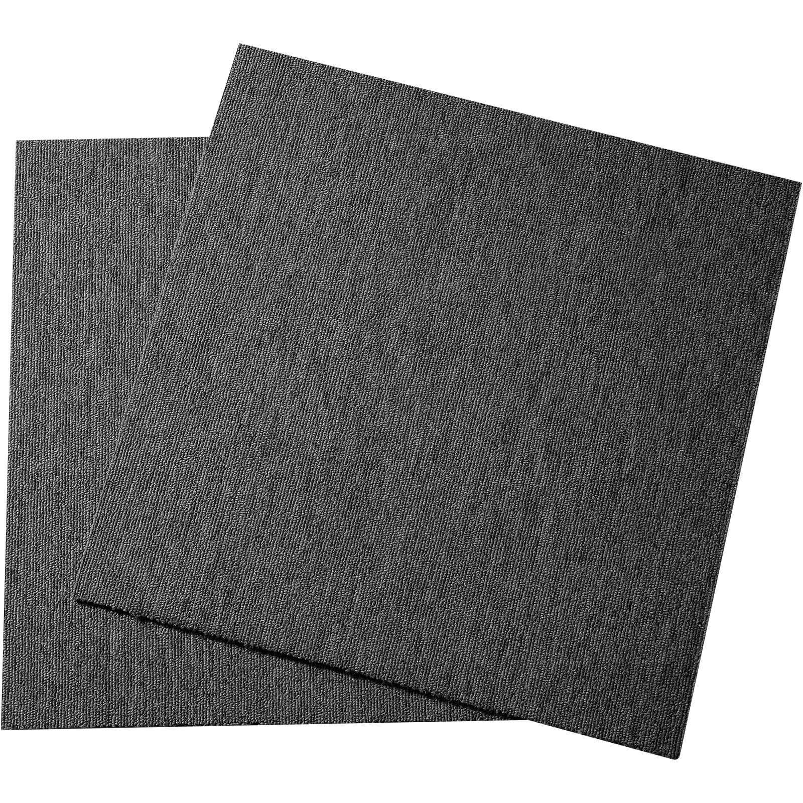 SVOPES SVOPESKCXFKDT07864V0 Dark Gray Gray 10-oz sq yard Polyethylene Textured Indoor or outdoor Carpet