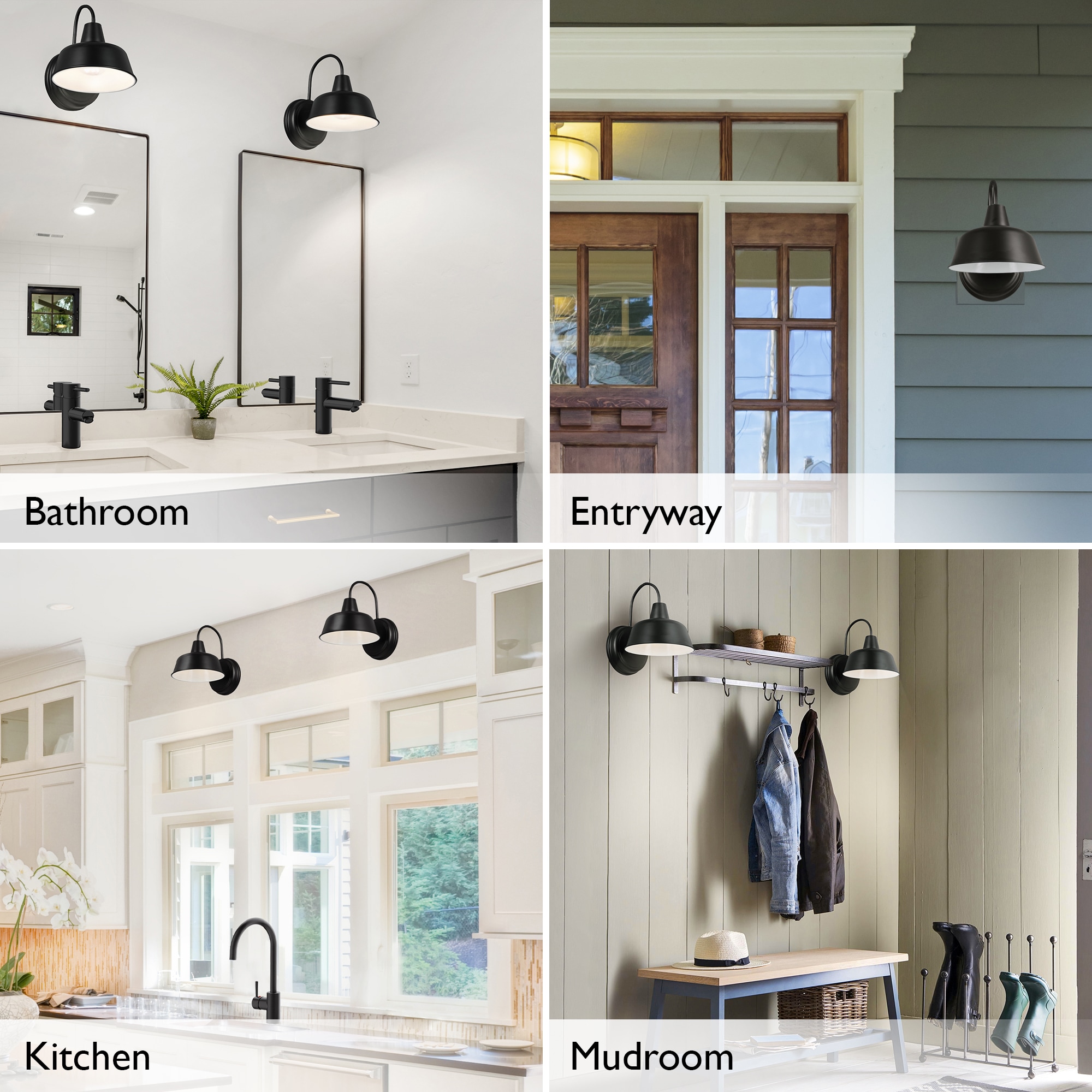 Design House 588855-BLK Outdoor-Wall-Lighting - View #5