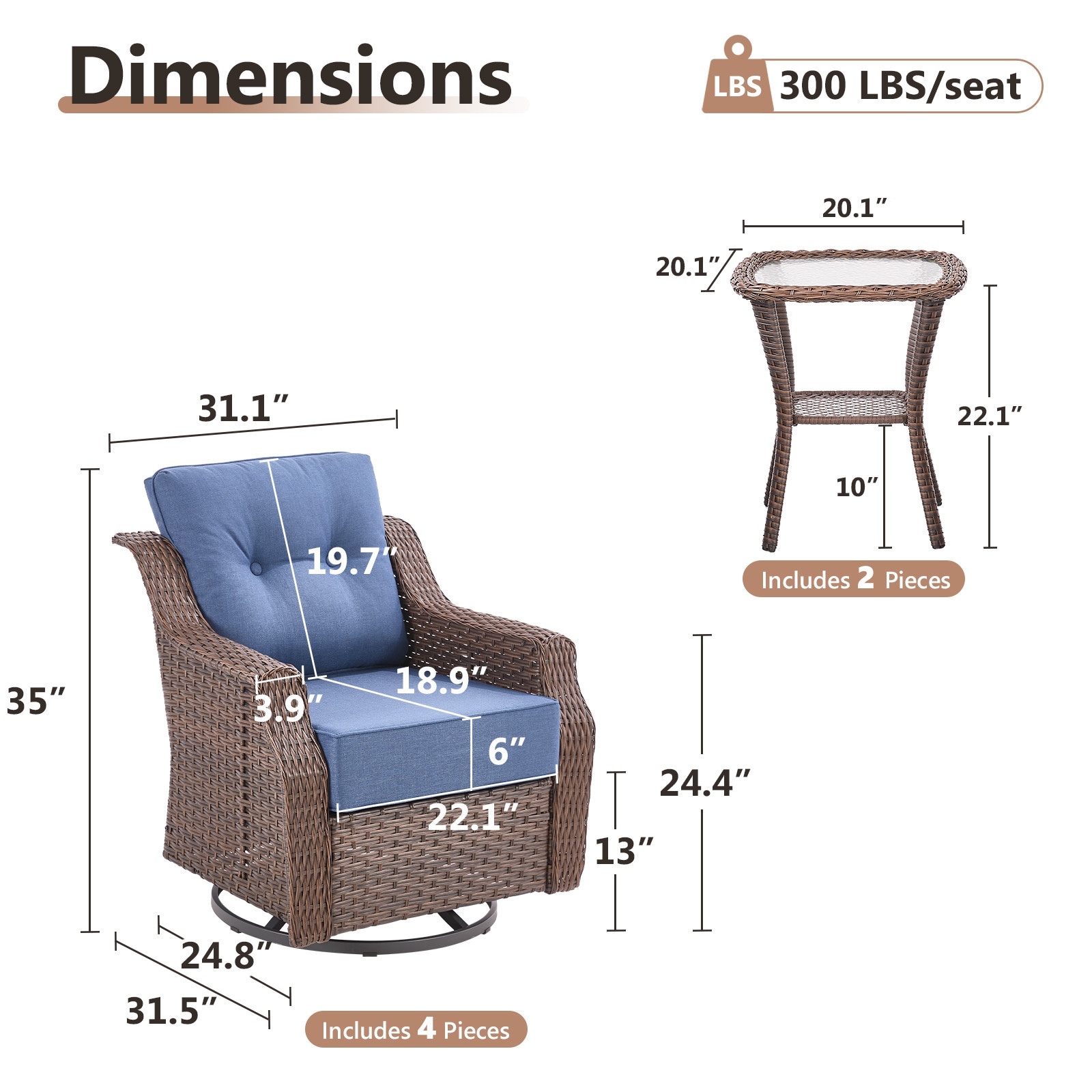 Rilyson FSCCBR2060X2-1 Patio-Chairs - View #10