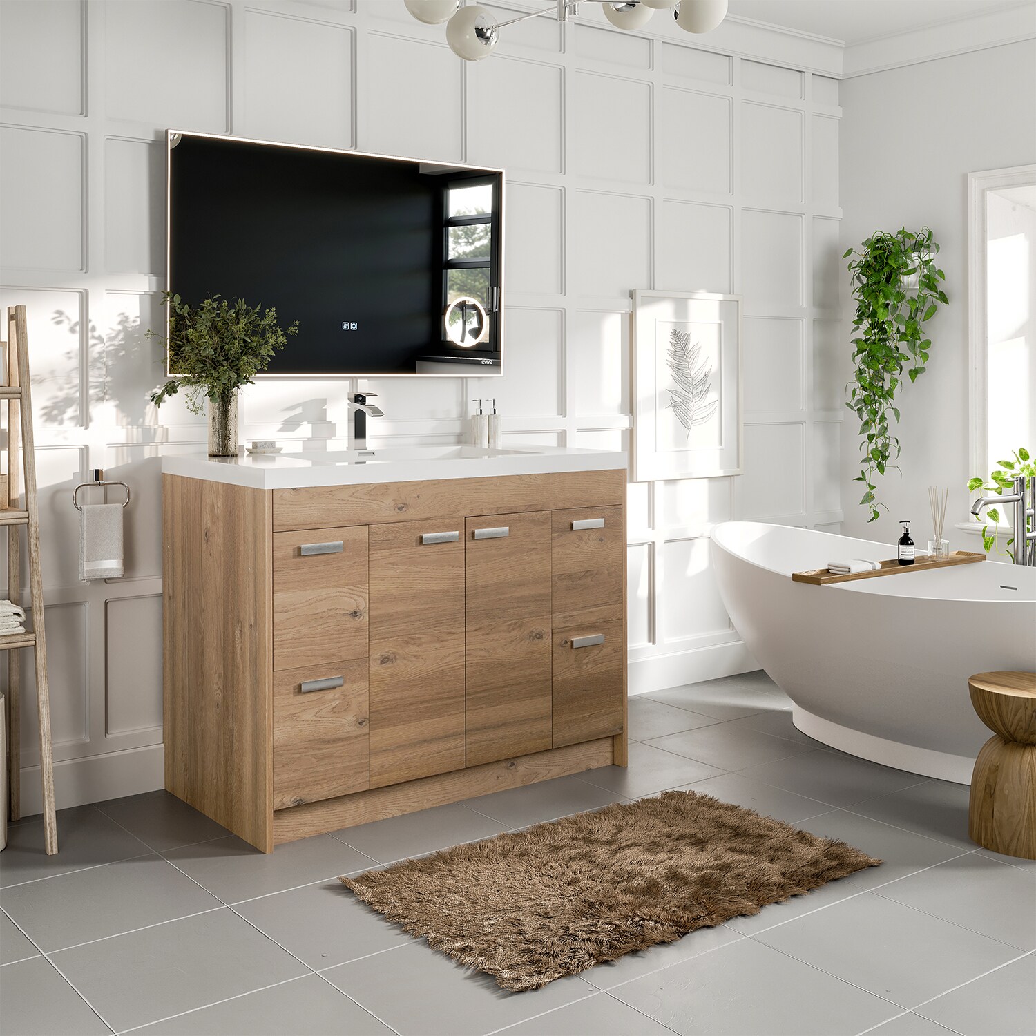 ultra modern bathroom vanity