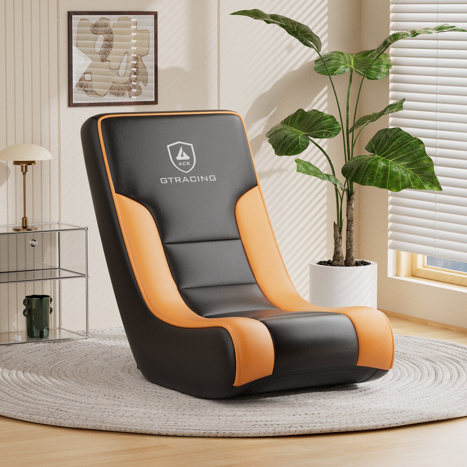 GTPLAYER LOWE-GTP-450R-ORANGE Office-Chairs - View #9