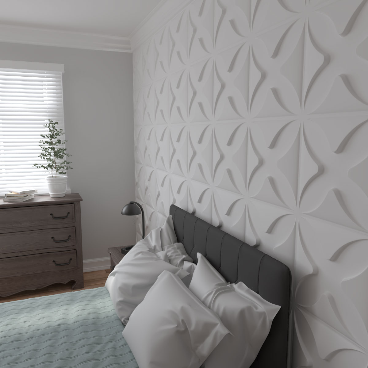 Ekena Millwork WP20X20AUWH-CASE-12 Wall-Panels - View #12