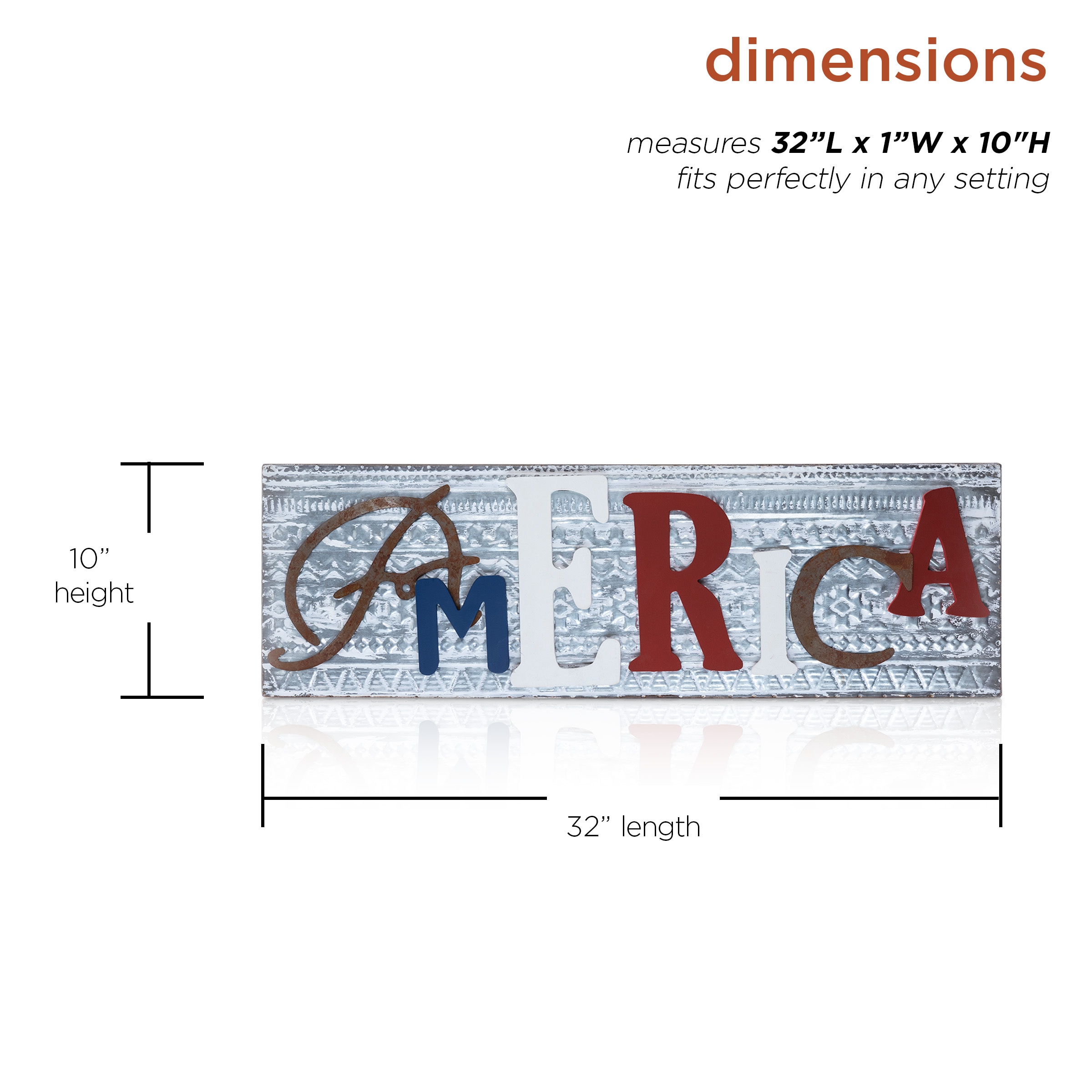 Alpine Corporation IAR162 Wall-Art - View #3