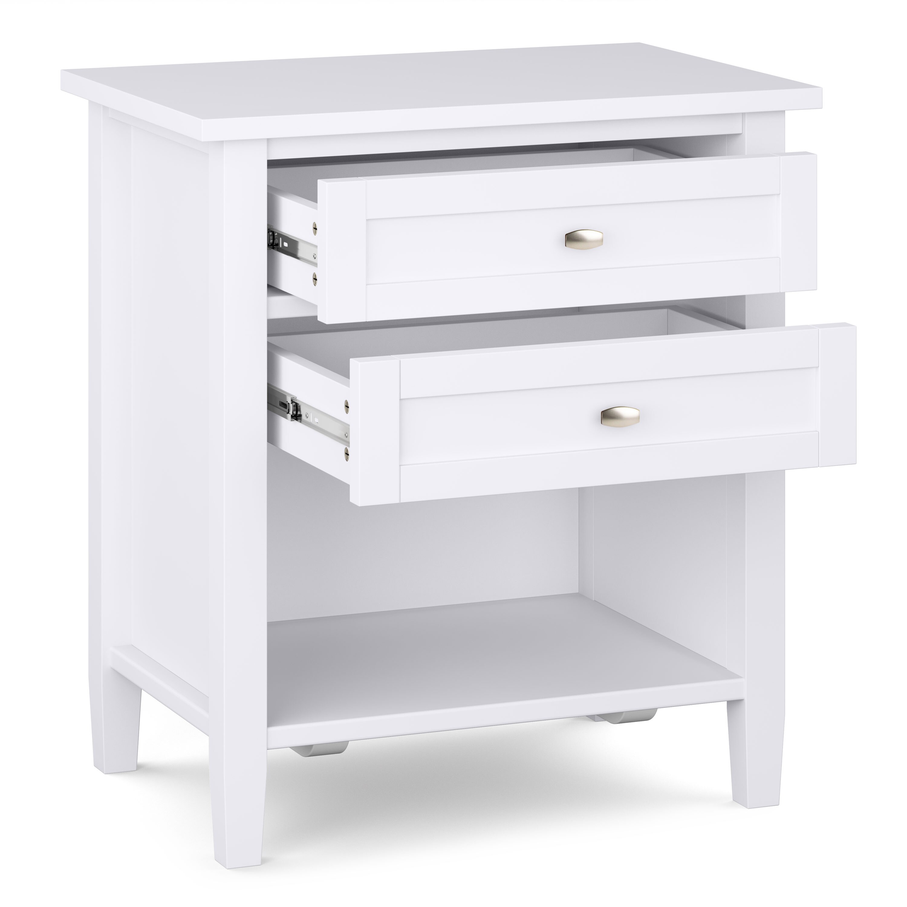 Simpli Home AXWSH-BS-W nightstands - View #3