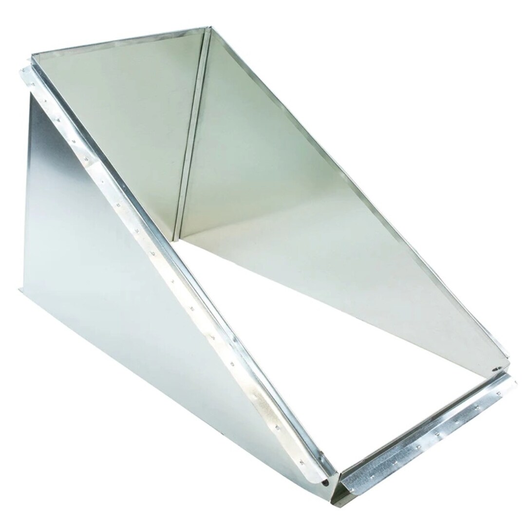QuietCool VA-1430  Vertical Adapter 14-in x 30-in Metal Galvanized steel Whole House Fan Shutter