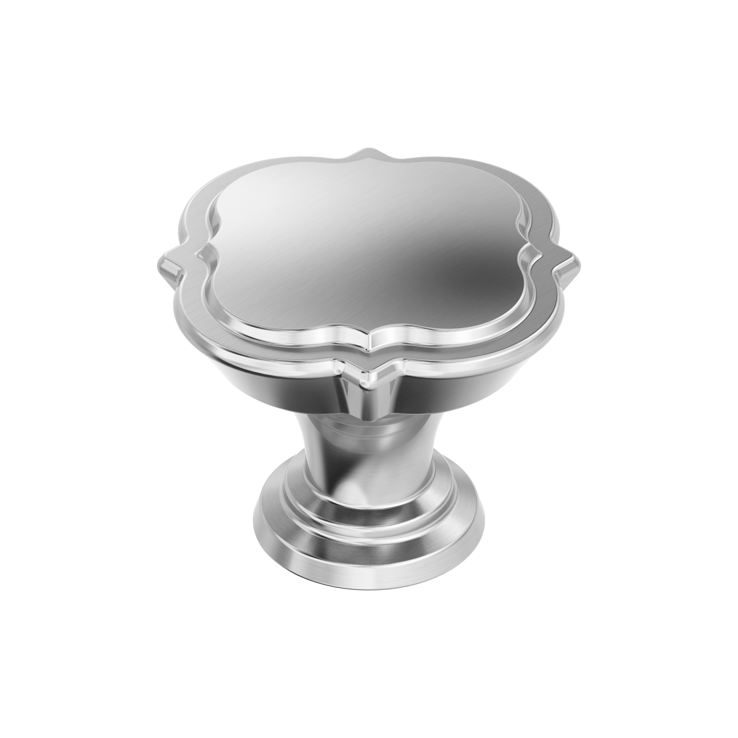 Amerock BP3662826 Grace Revitalize 1-3/8-in Polished Chrome Novelty Traditional Cabinet Knob