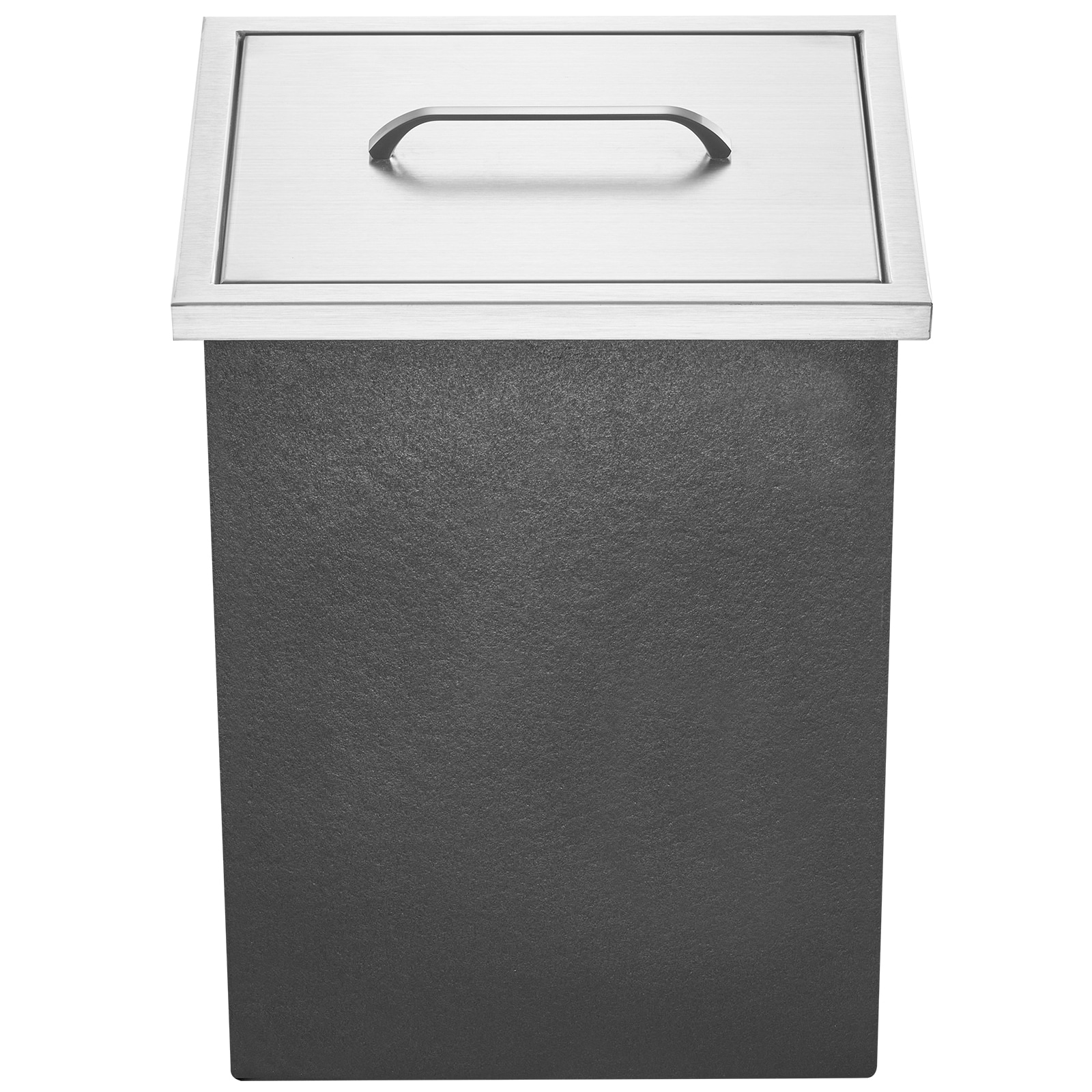 VEVOR SCQRSCBC14LX06213V0 Drop in Ice Chest 14-INL x 12-INW x 18-INH Stainless Steel Ice Cooler Commercial Ice Bin with Cover 40 qt Outdoor Kitchen Ice Bar Drain-pipe and Drain Plug Included for Cold Wine Beer