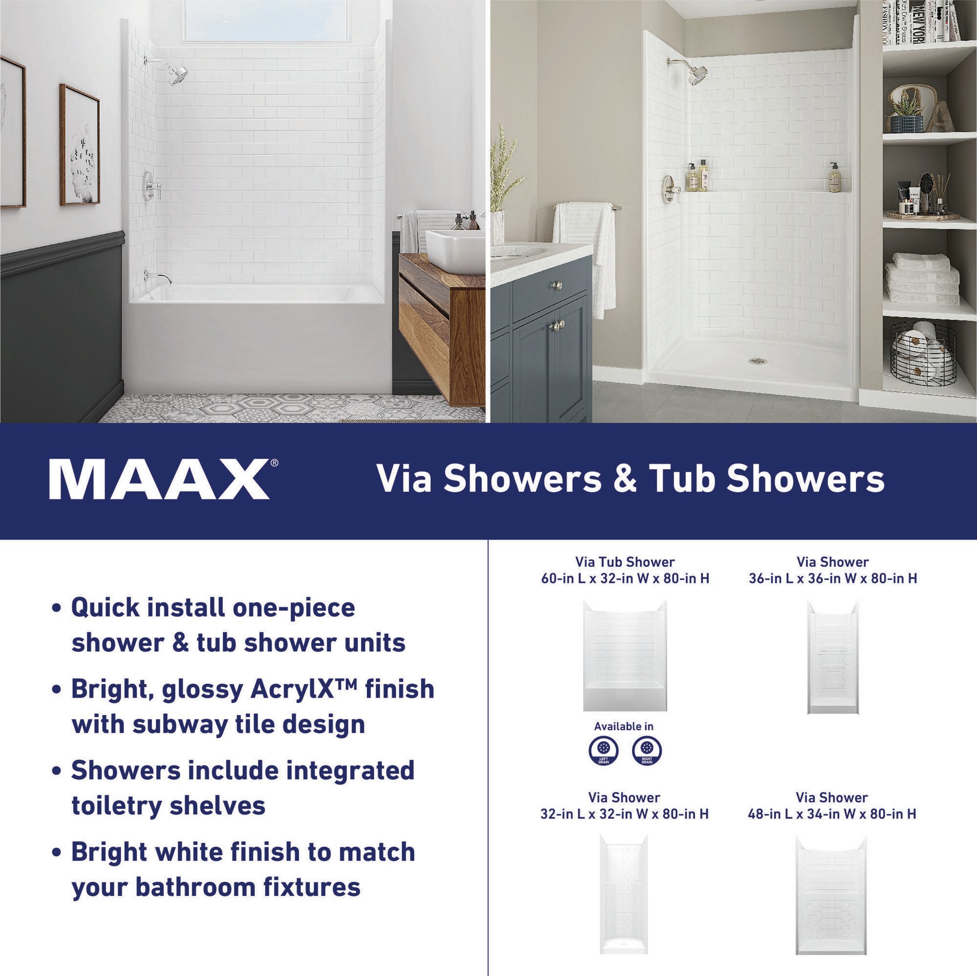 MAAX 141502-000-002-102 Tub-Shower-Combo - View #6