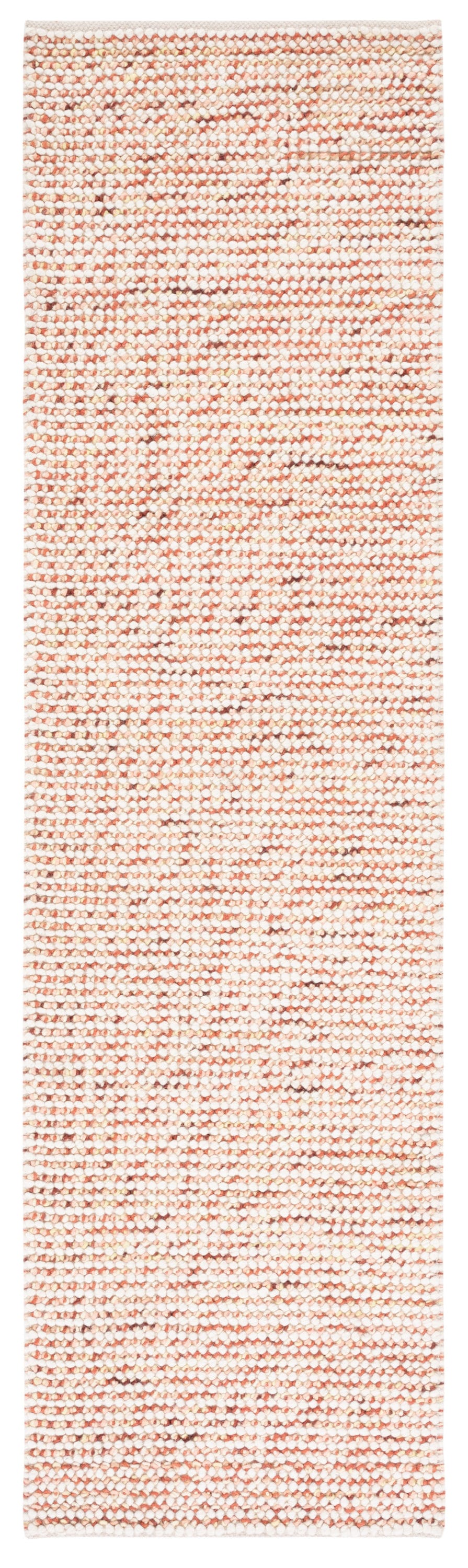 Safavieh VRM401P-28 Vermont Radovinka 2 x 8 (ft) Wool Ivory/Rust Rectangular Indoor Geometric Bohemian/Eclectic Runner rug