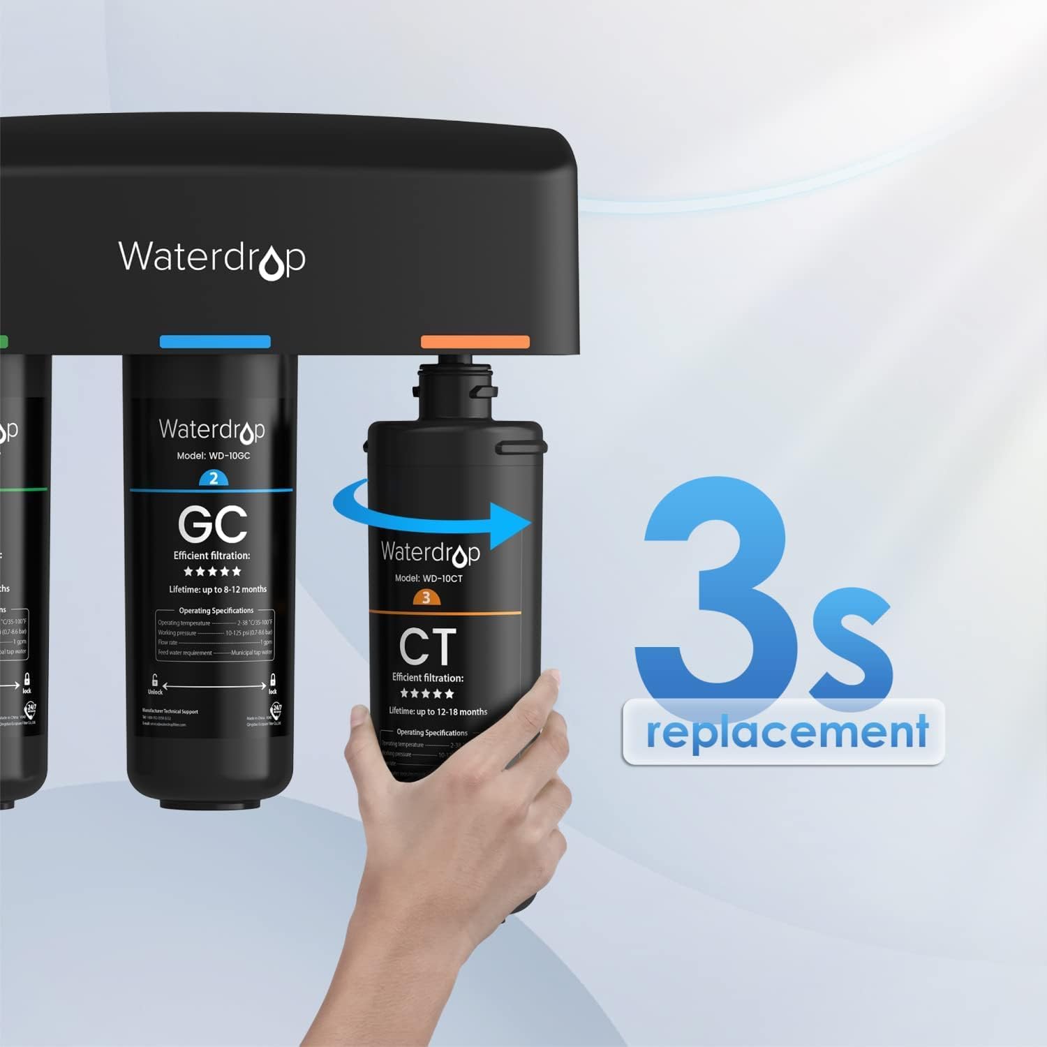Waterdrop B-WD-10CT Replacement-Water-Filters-Cartridges - View #6