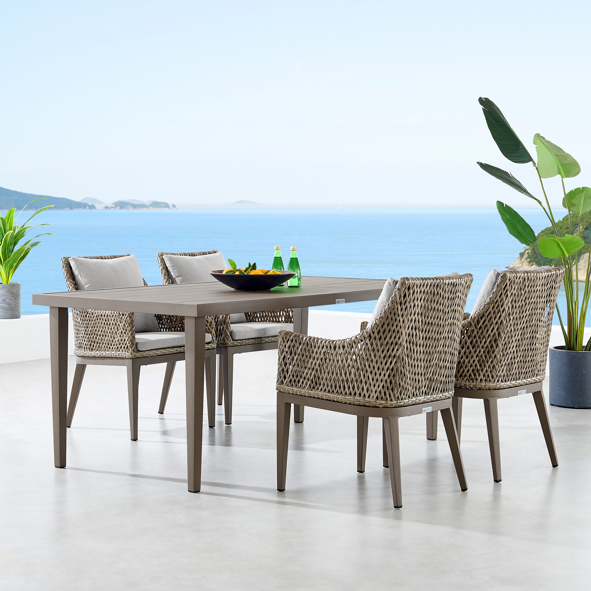 Armen Living LCGDCHGR Dining-Chairs - View #10