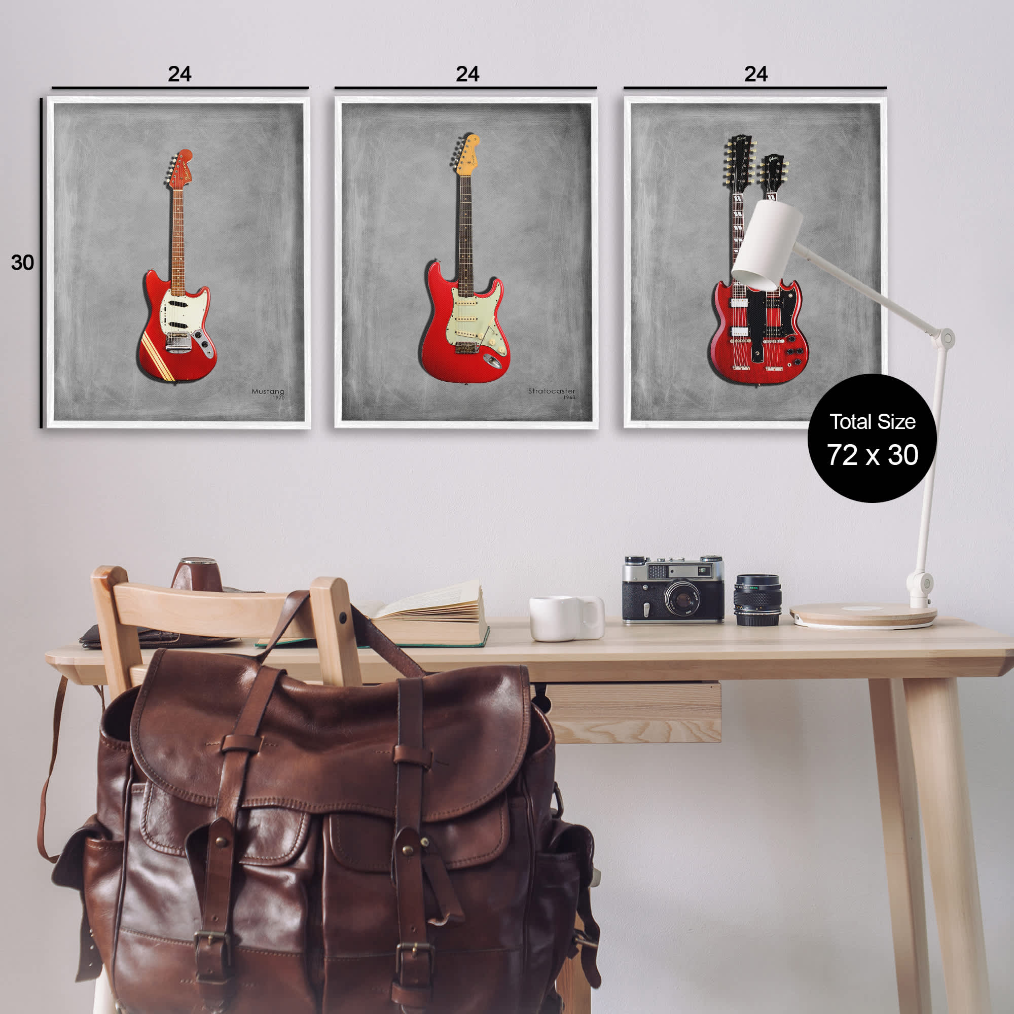 Stupell Industries A3-456-WFR-3PC-24X30 Wall-Art - View #2