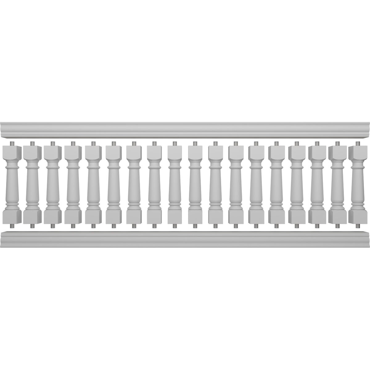 Ekena Millwork BALK42X132WEA railings - View #5