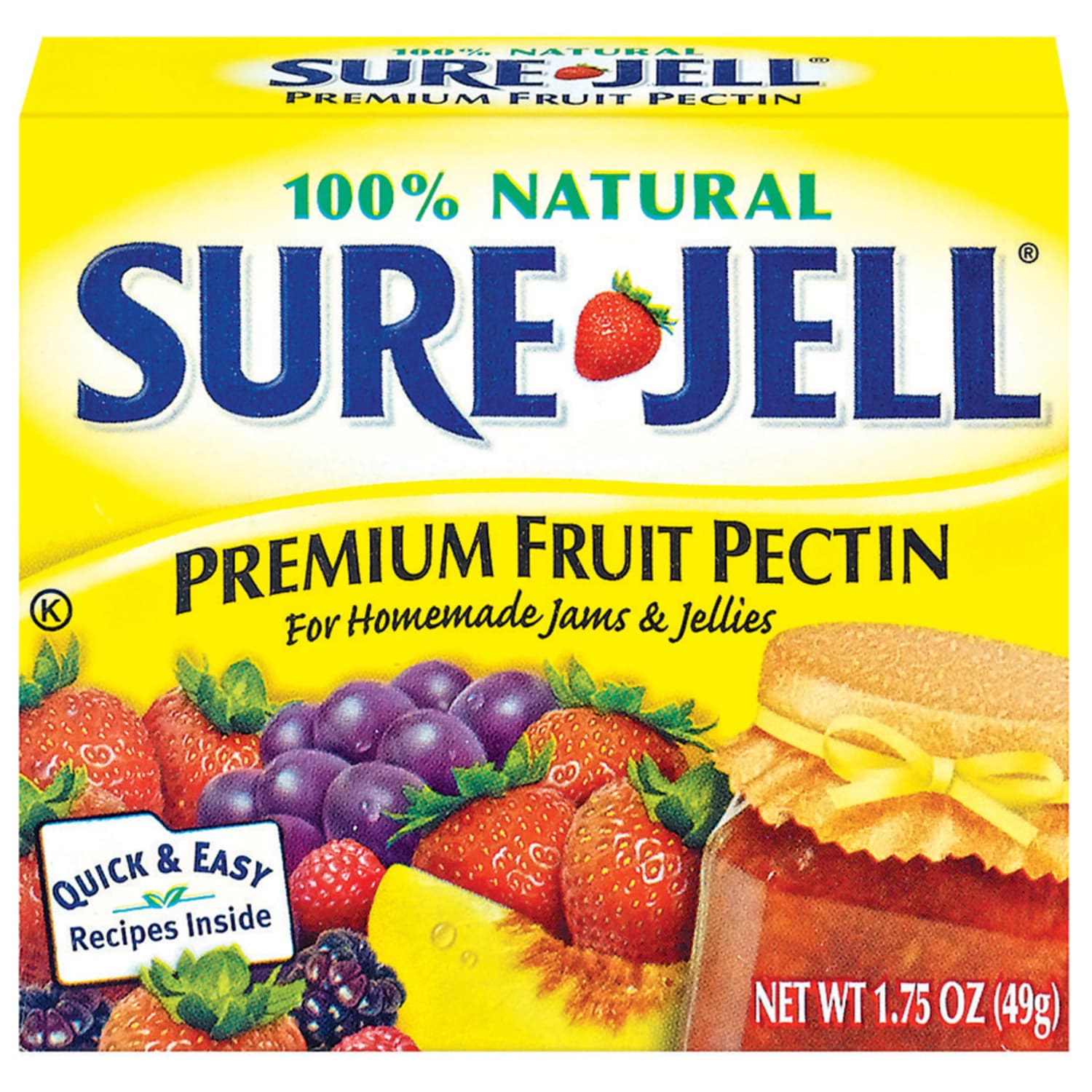 Premium Sure Jell Fruit Pectin 1.75 oz 1 pk