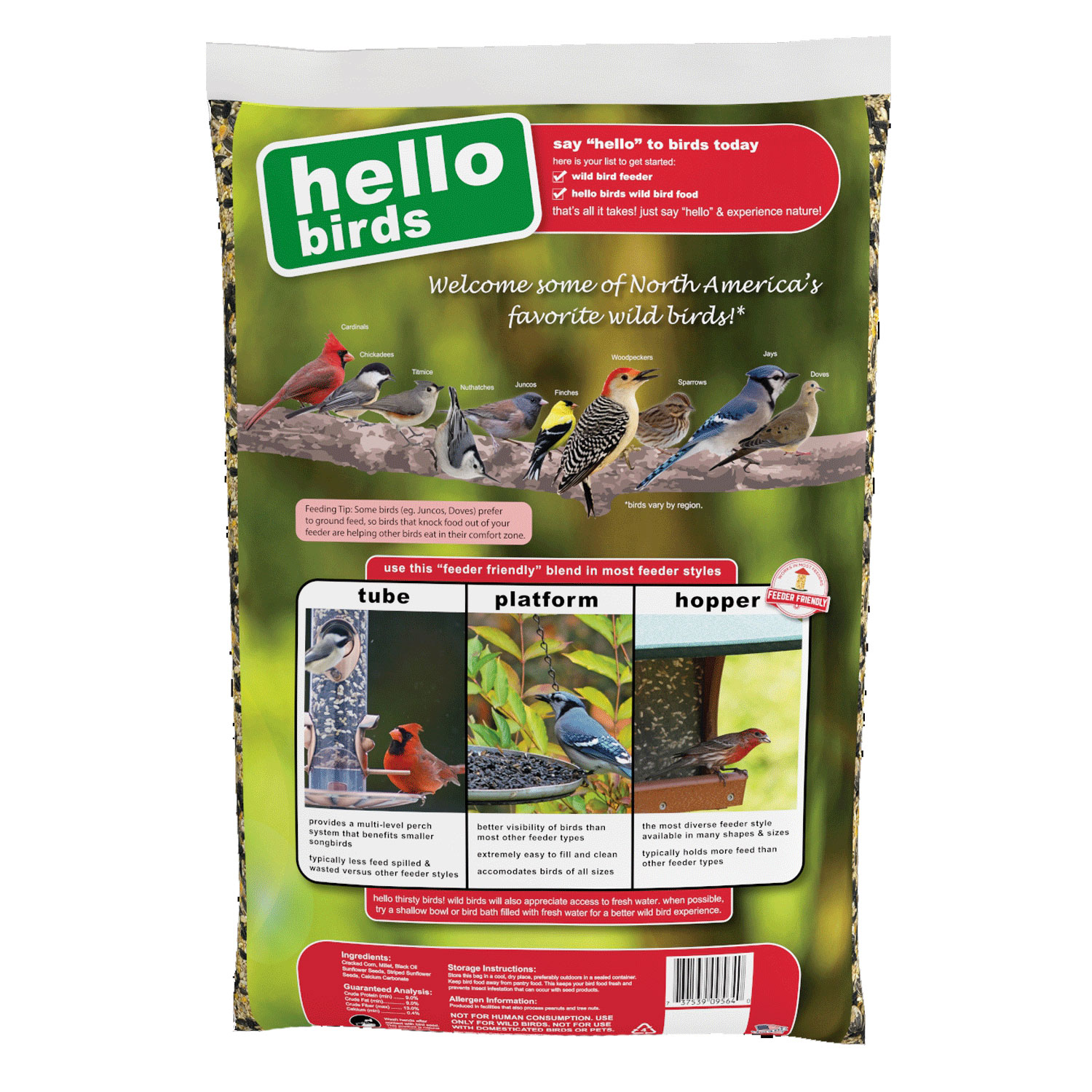Red River Commodities 009564 Bird-Squirrel-Food - View #12