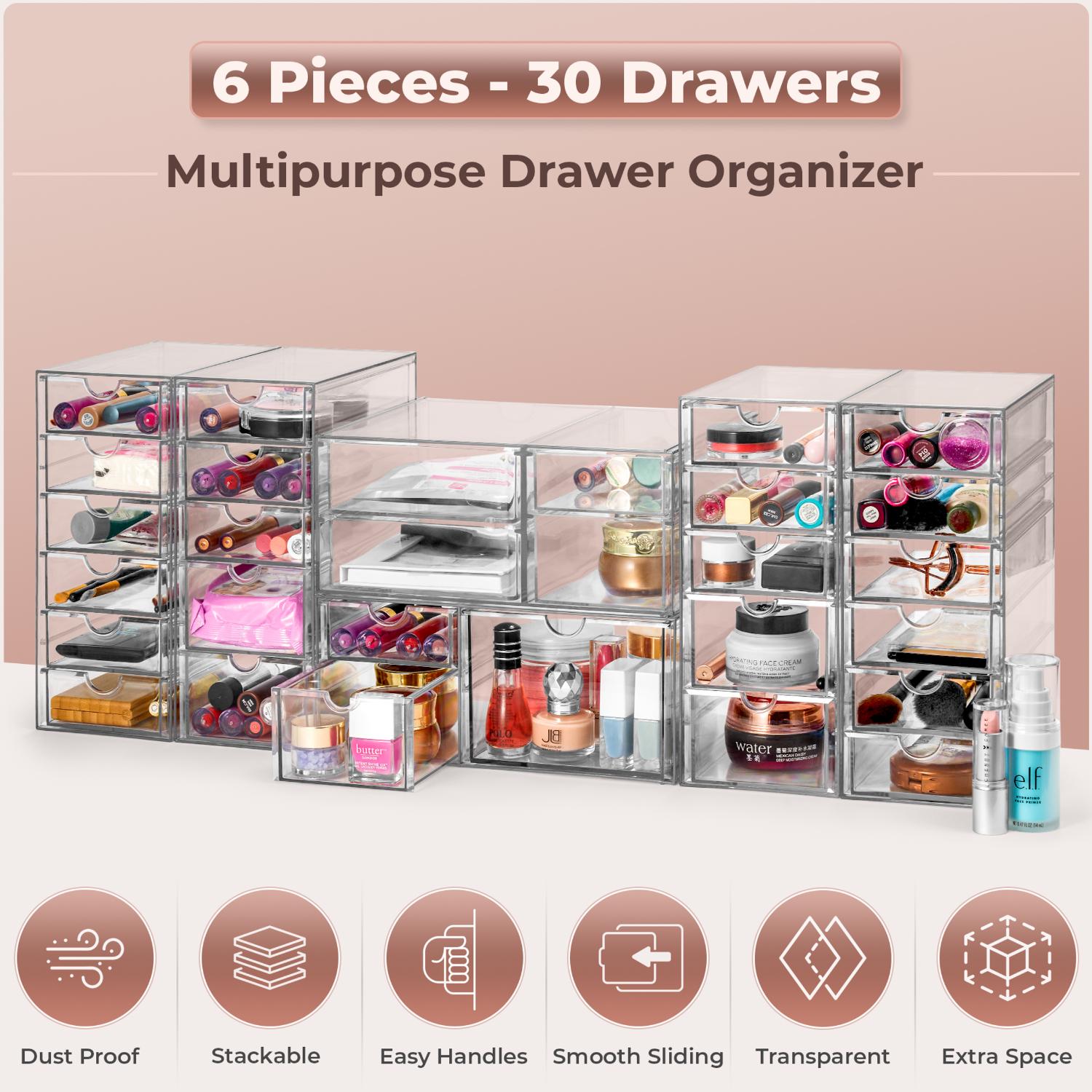 SORBUS MUP-DW6 Storage-Drawers - View #5