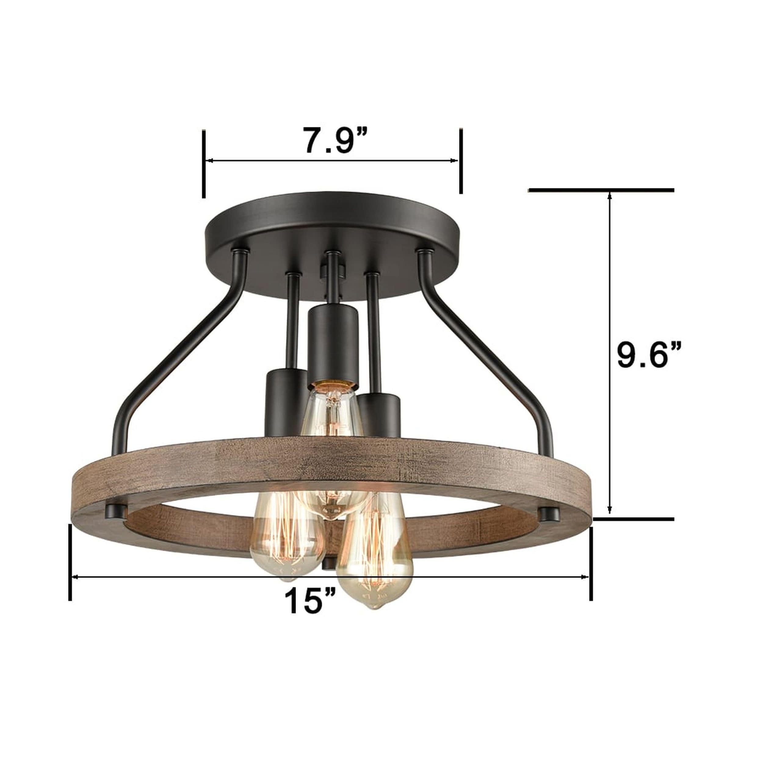 Claxy CL-T7132-3CU flushmounts - View #5