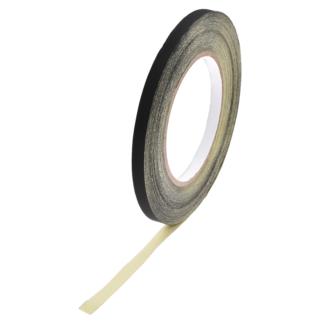 Unique Bargains 8mm Acetate Cloth Tape for Laptop Electric Auto Guitar Repair High Temperature Adhesive Tape Black 30m/98.4Ft