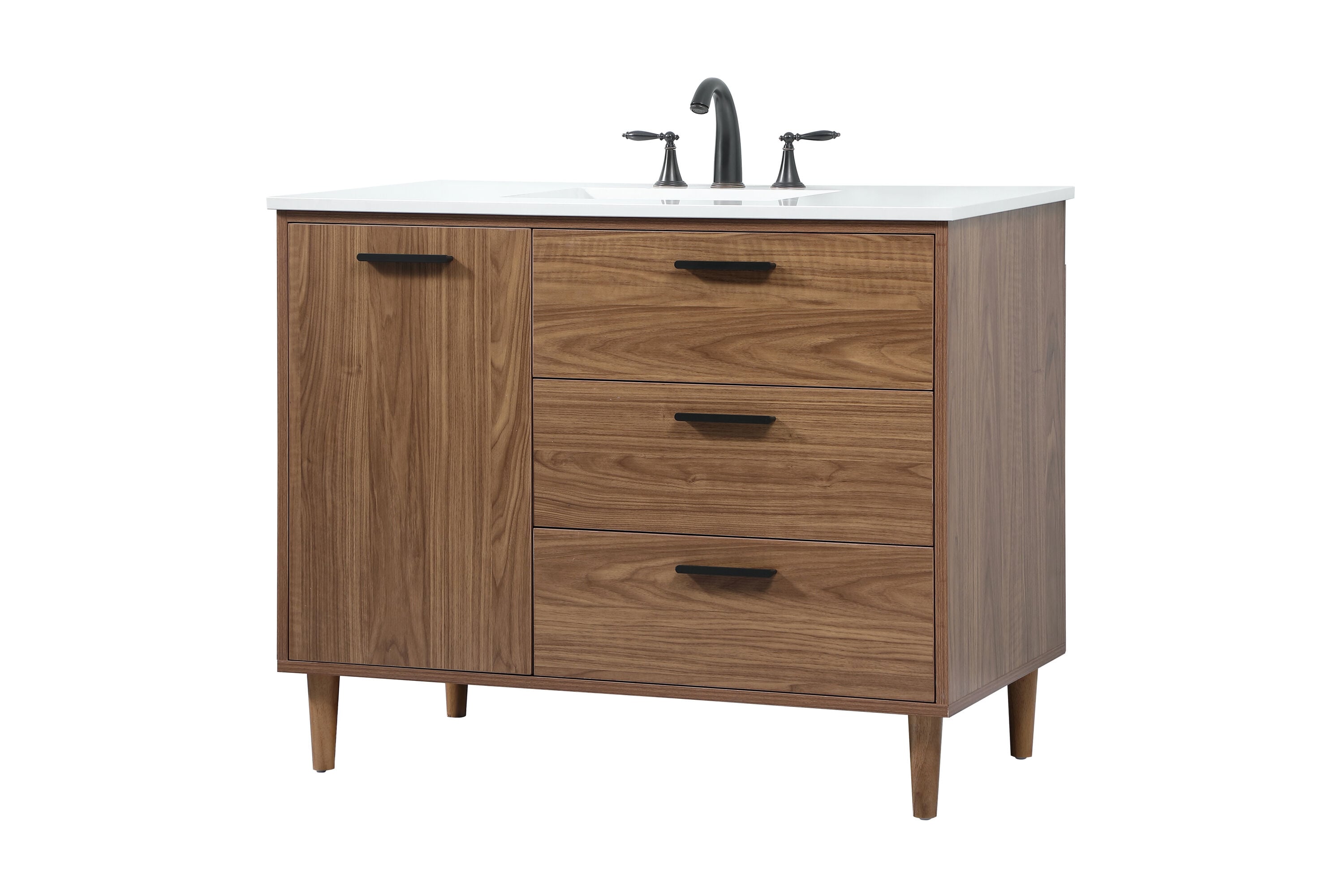 Elegant Decor HF141126WB Bath-Vanity-Combo - View #3