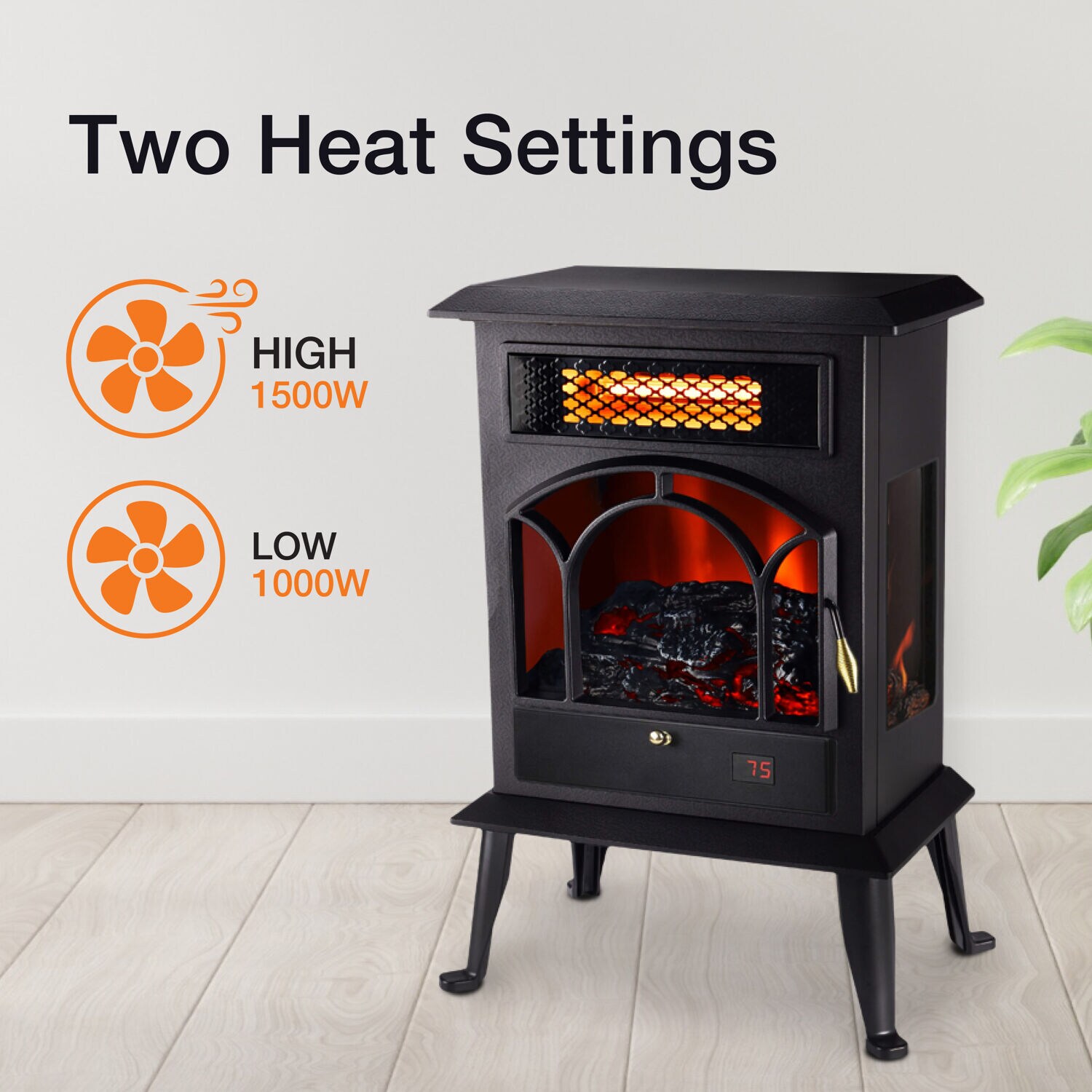 Lifesmart HT1289 Portable-Electric-Heat - View #6