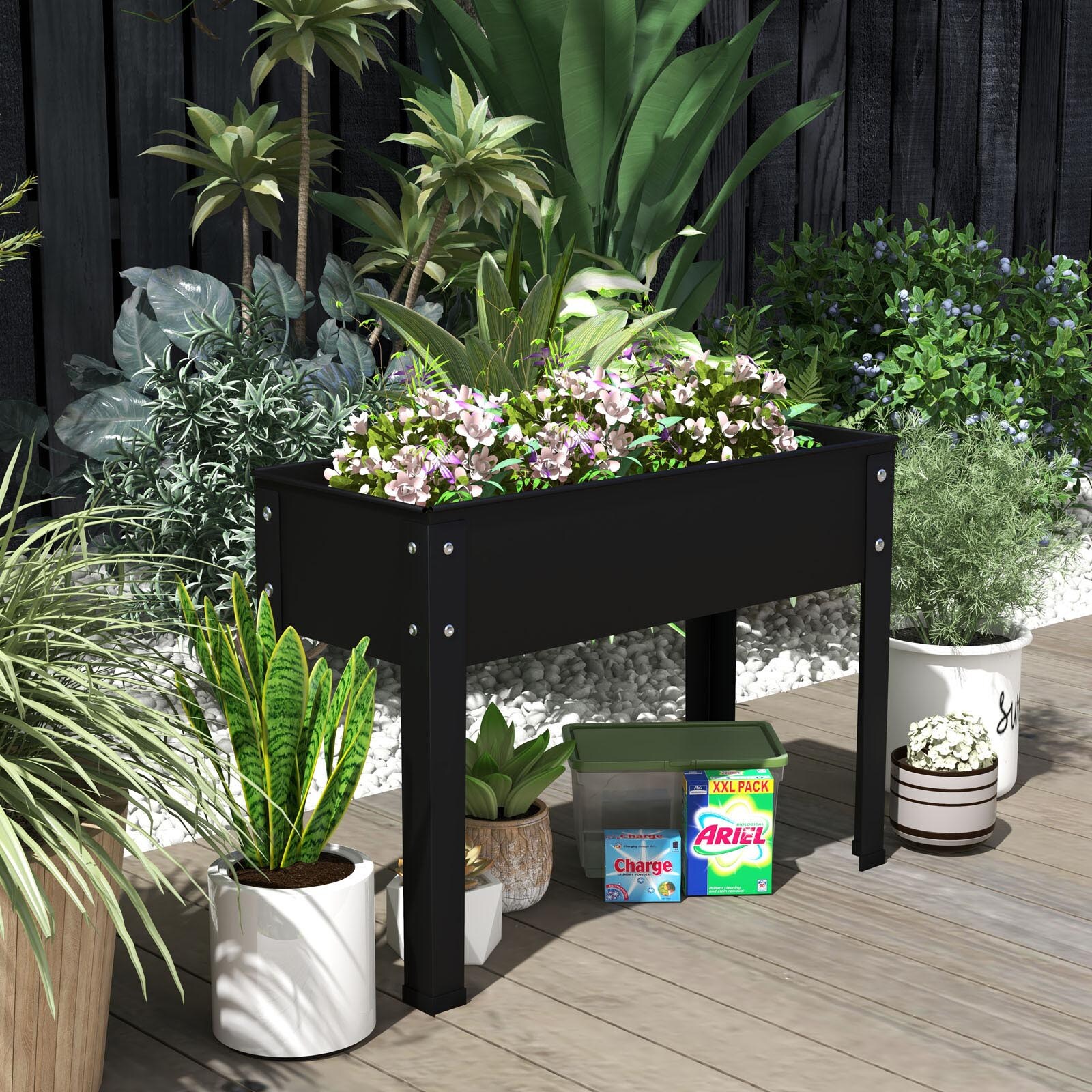 Ayelon OCMP985BK Raised-Garden-Beds - View #10