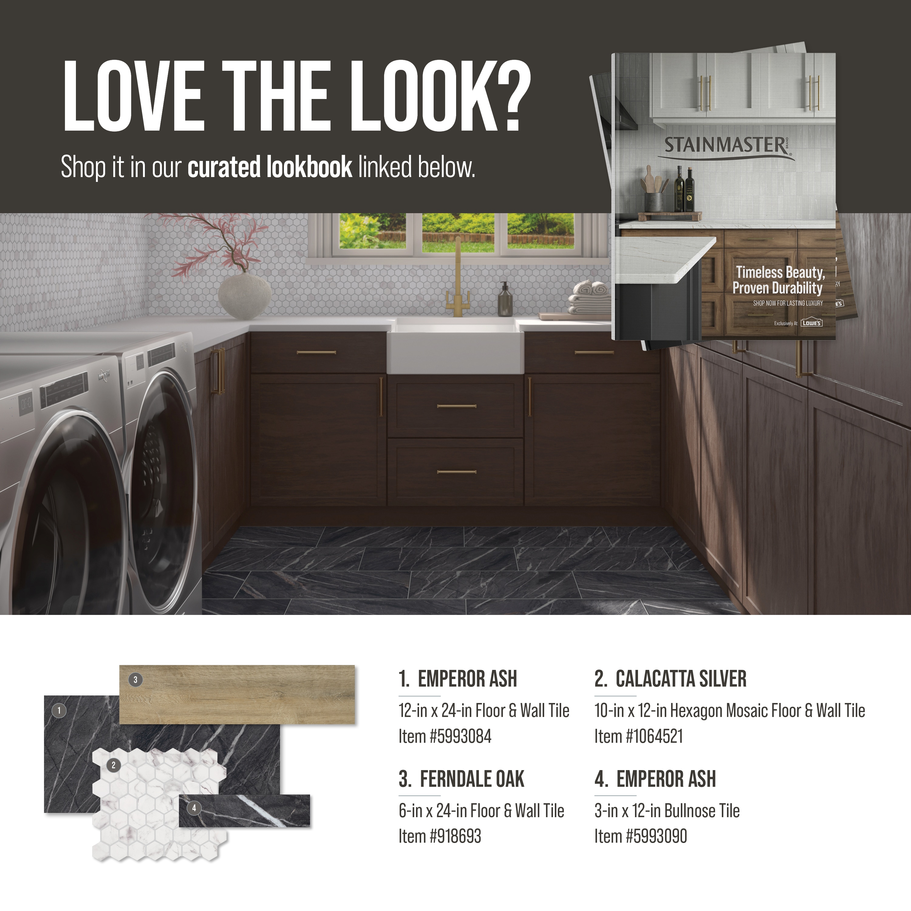 STAINMASTER SM611224XTMTLW Ceramic-Tile - View #6