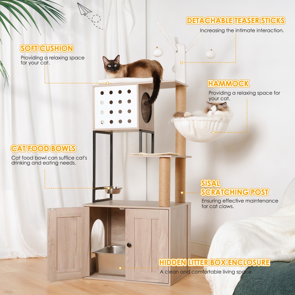 Streamdale Furniture W1687P304380 Cat-Trees - View #4