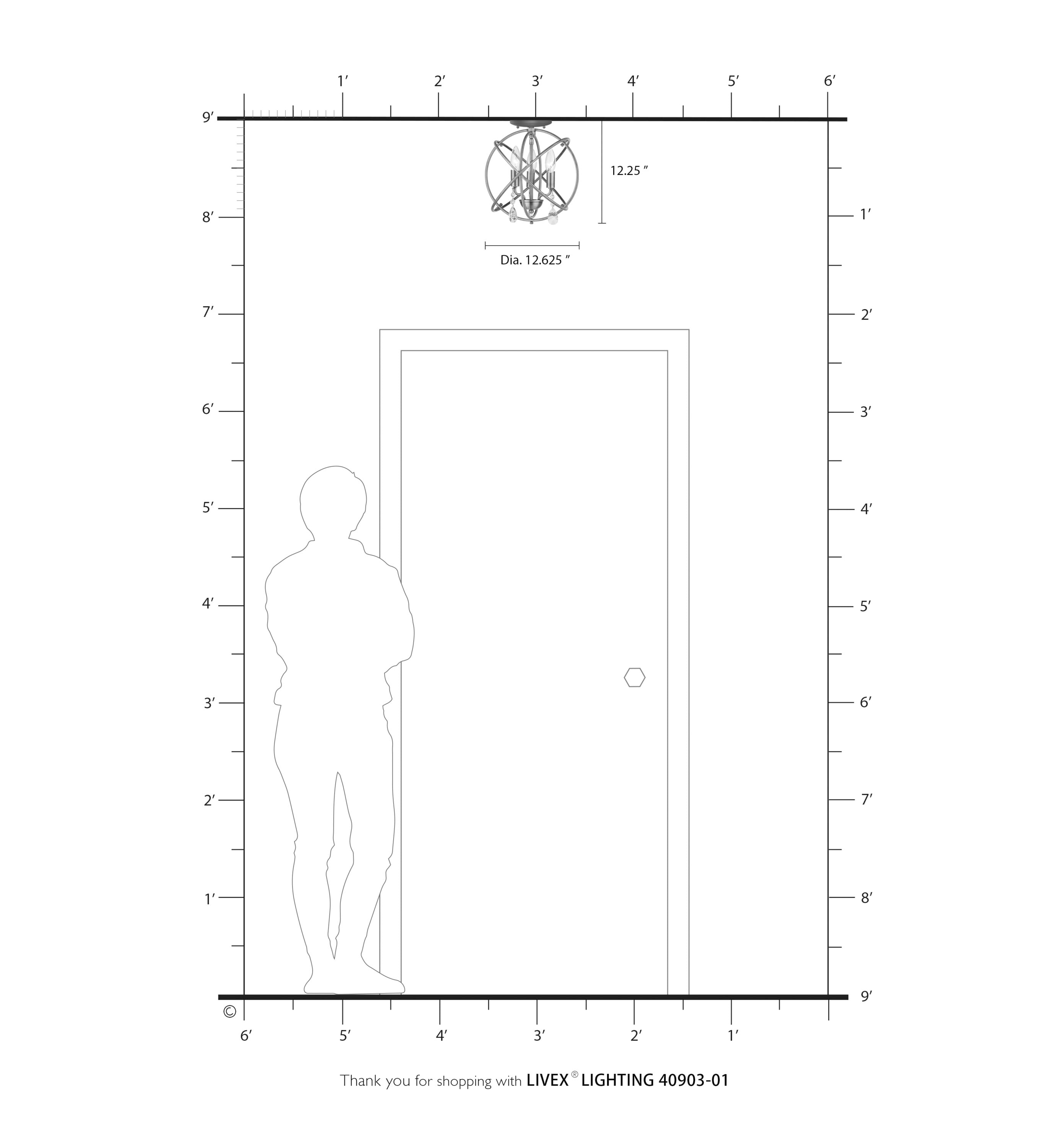 Livex Lighting 40903-01 b090015 - View #6