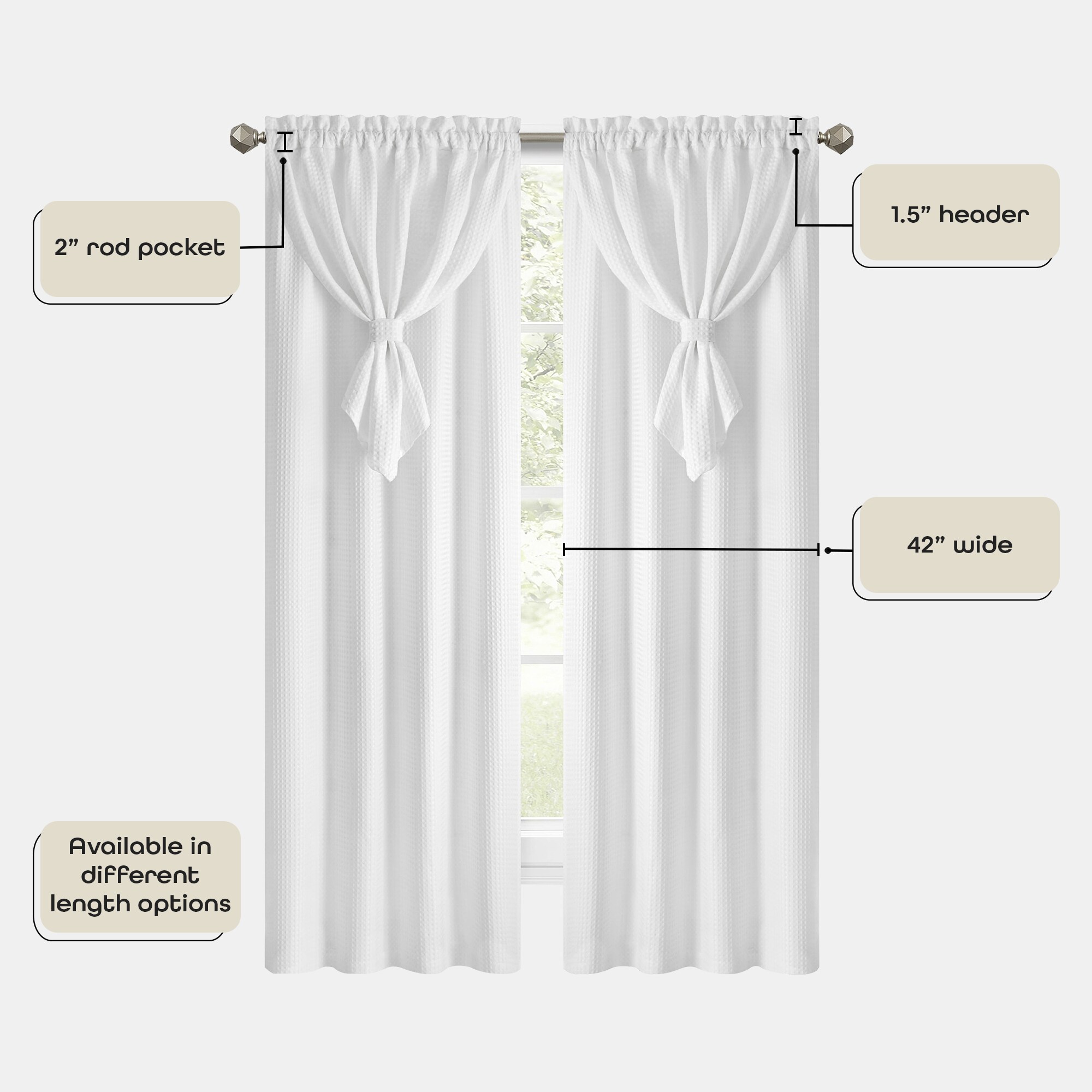 Achim ALPN63WH06 curtains - View #7